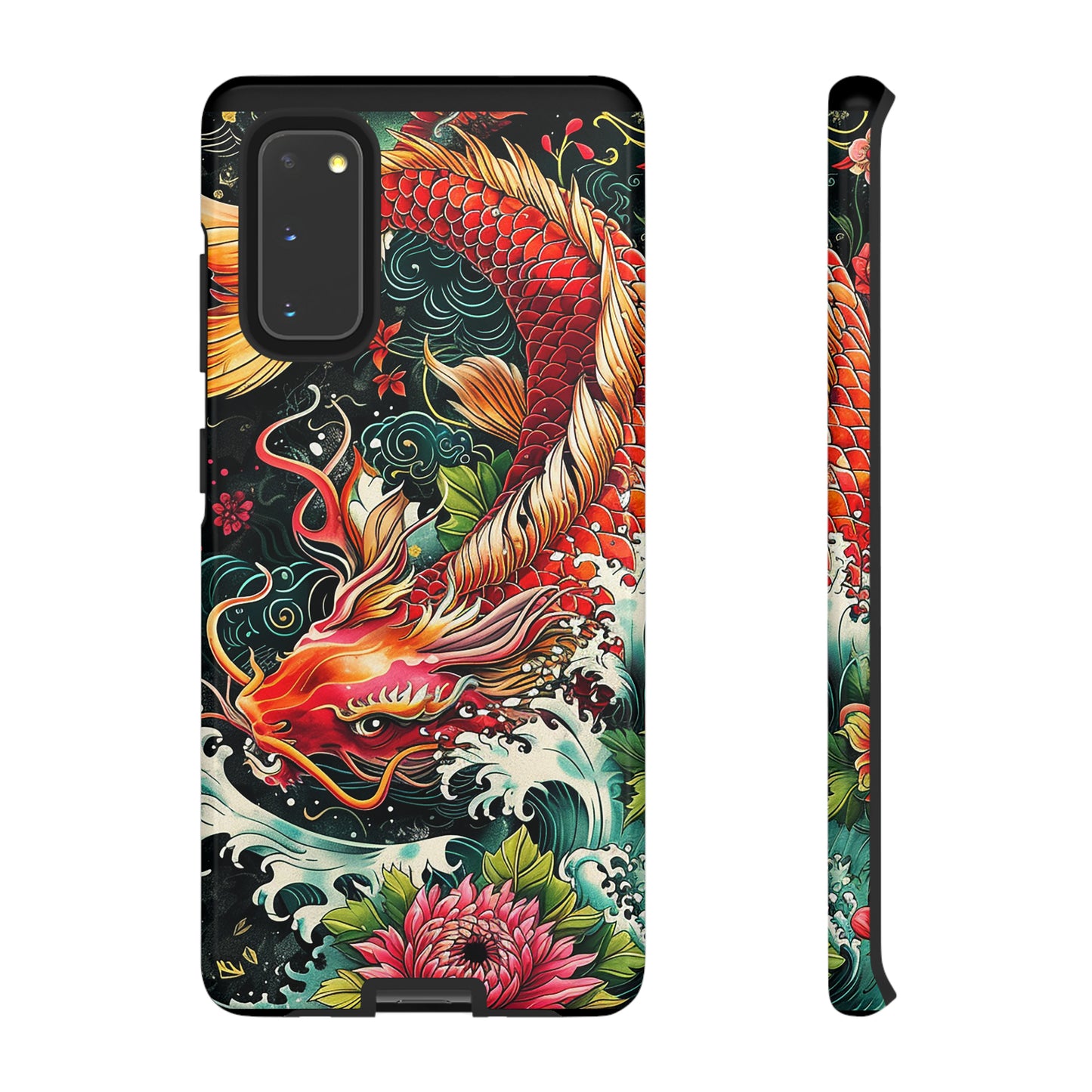 Tough Phone Case Japanese Koi Fish