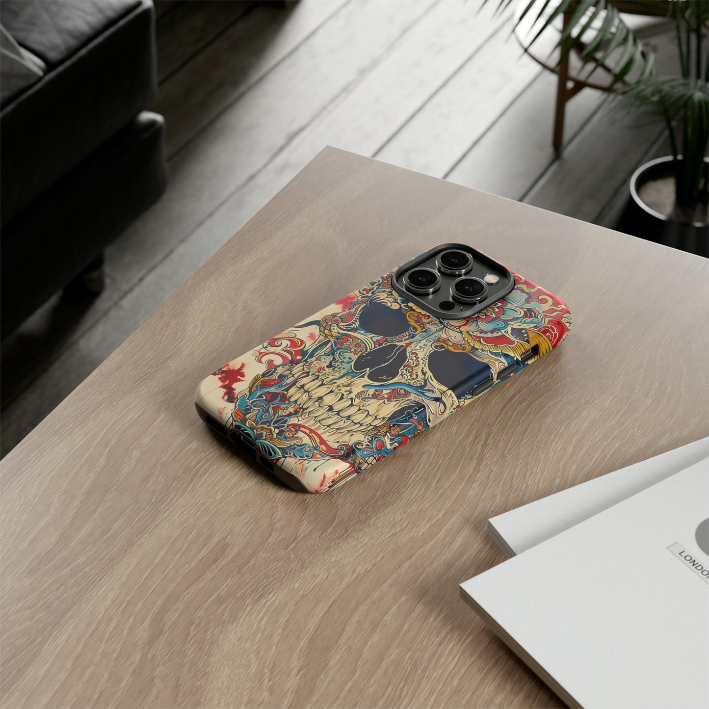 Tough Phone Case Skull 06