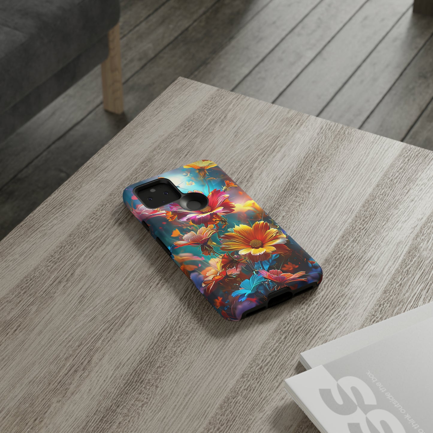 Tough Phone Case Flower 01