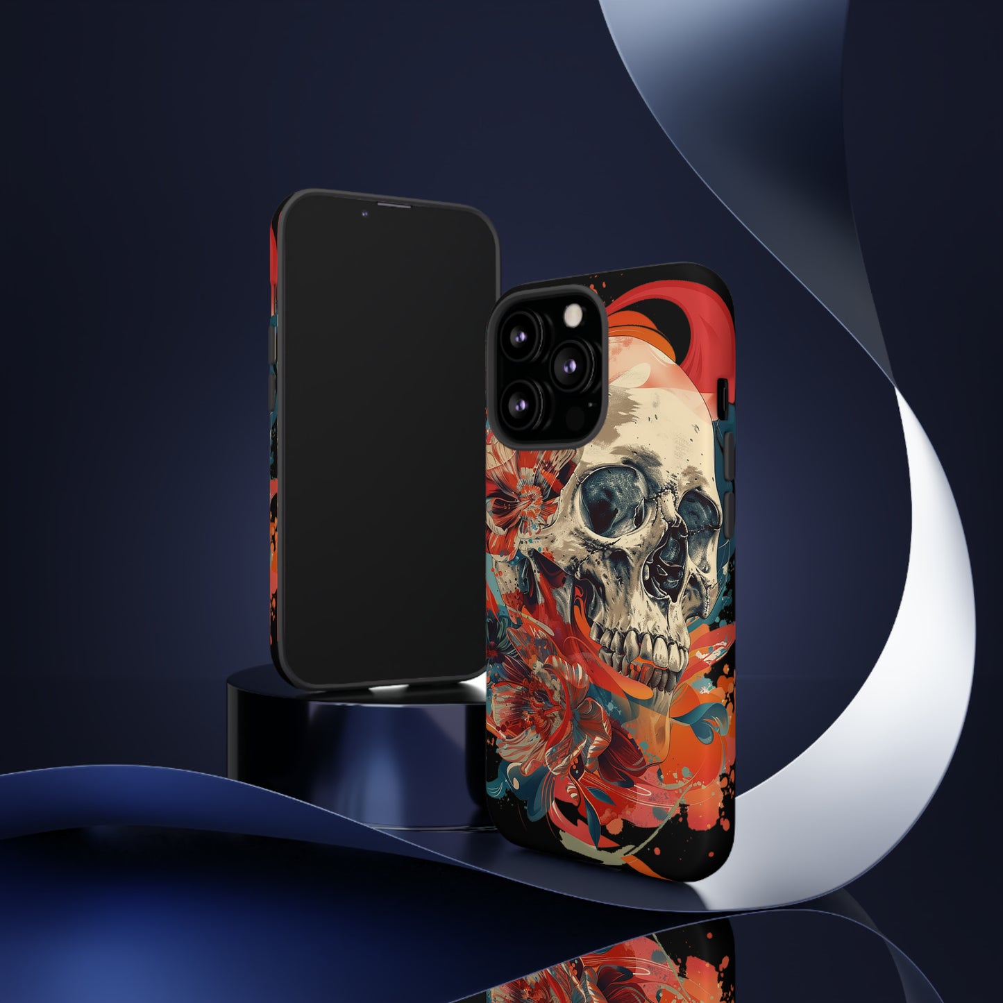 Tough Phone Case Skull 03