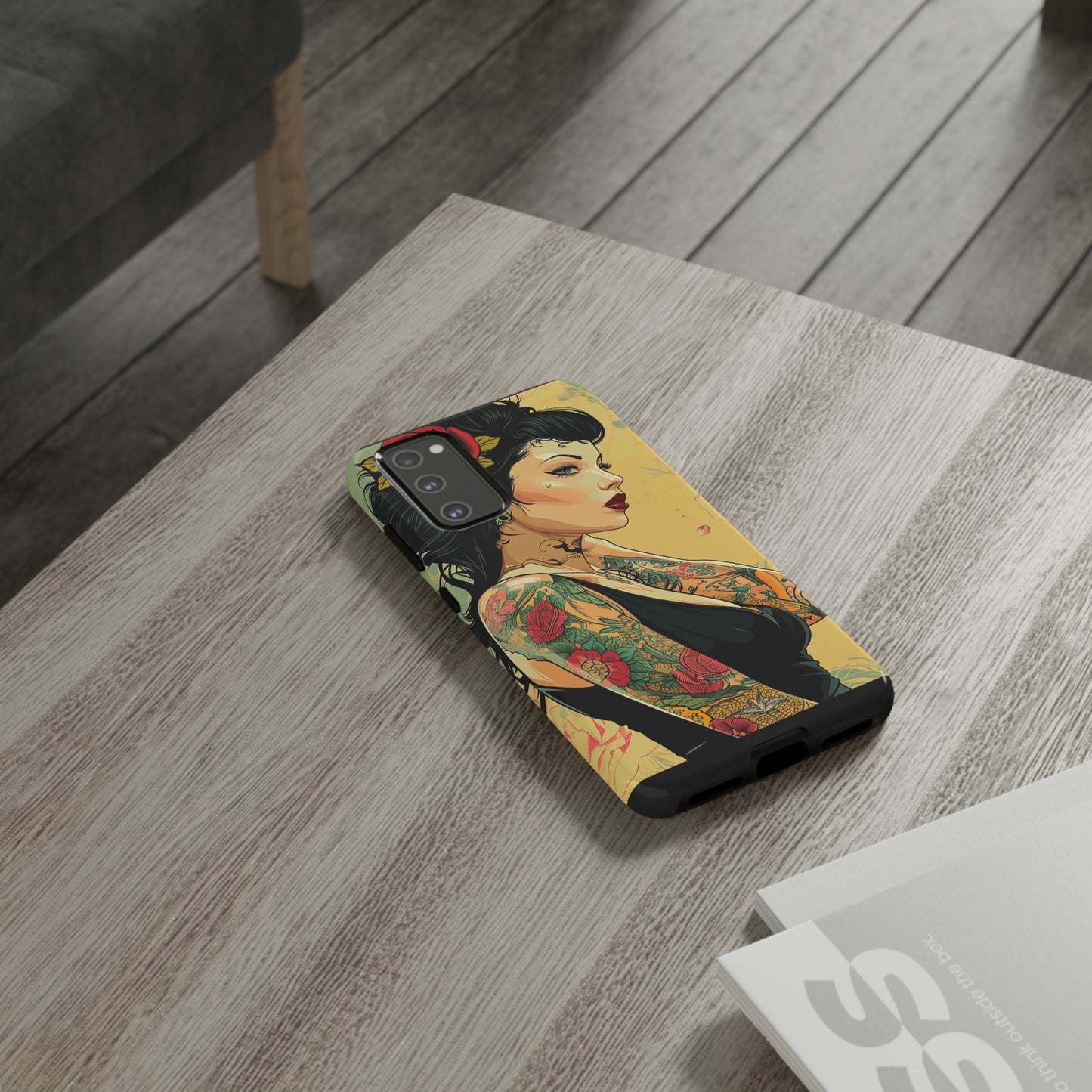 Tough Phone Case Lady 06