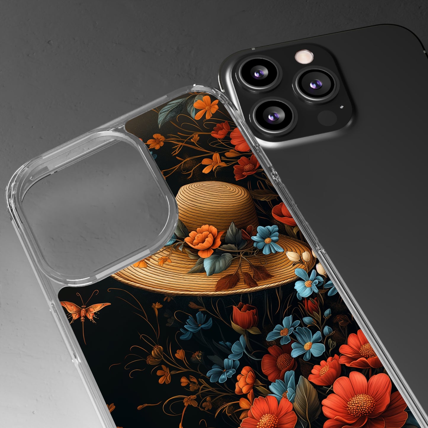 Clear Phone Cases Floral