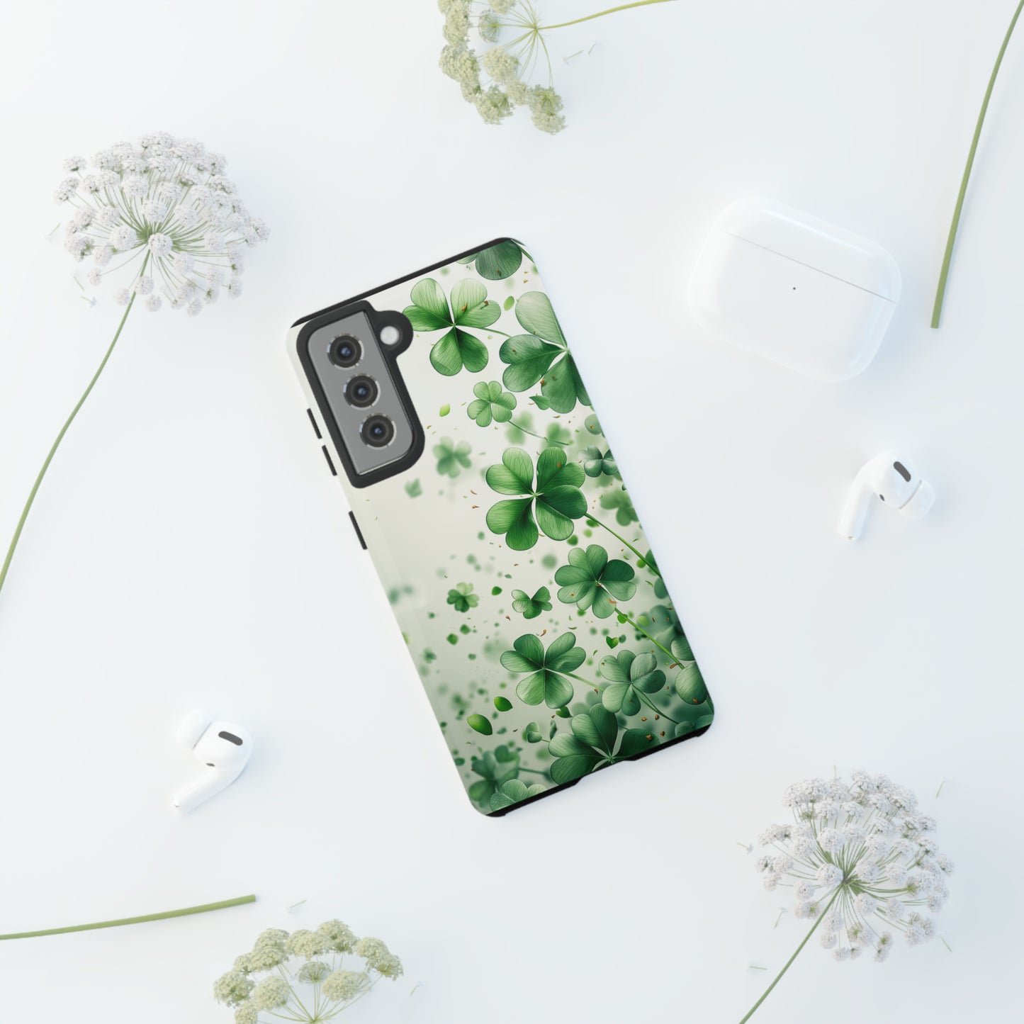 Tough Phone Case Four Leaf Clover