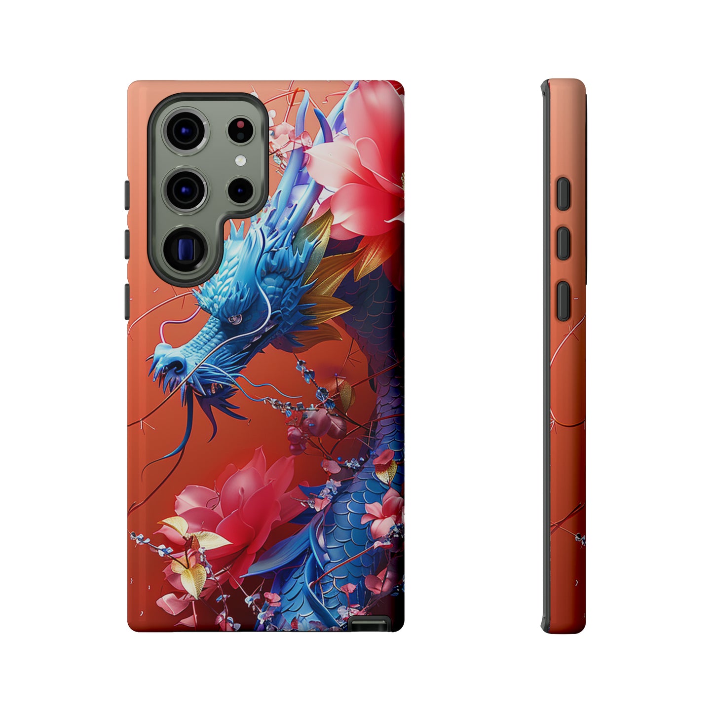 Tough Phone Cases Azure Serpent