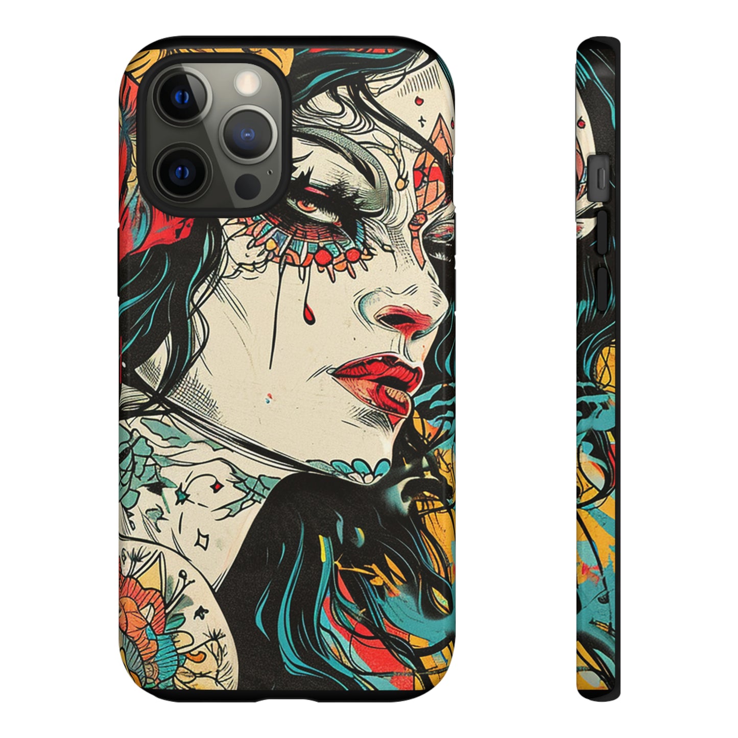Tough Phone Case Lady 02