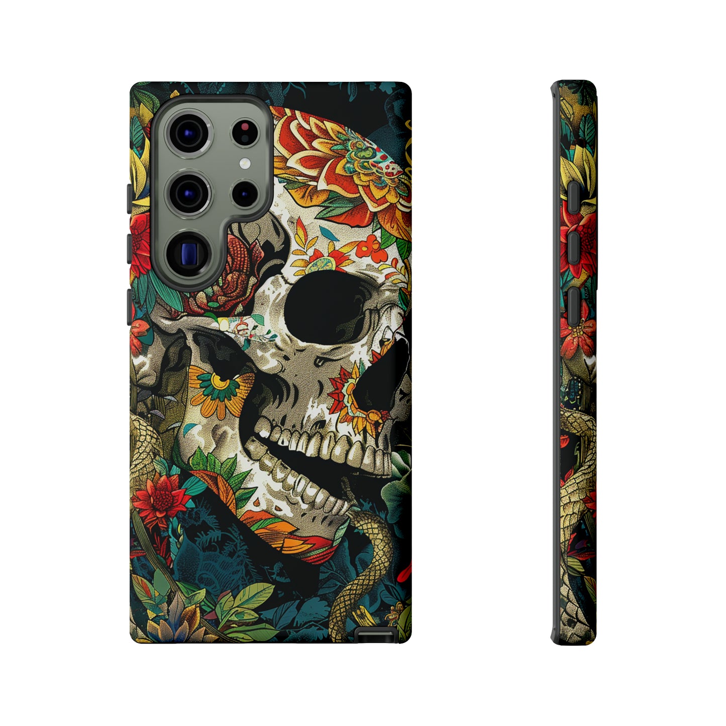 Tough Phone Case Skull 01