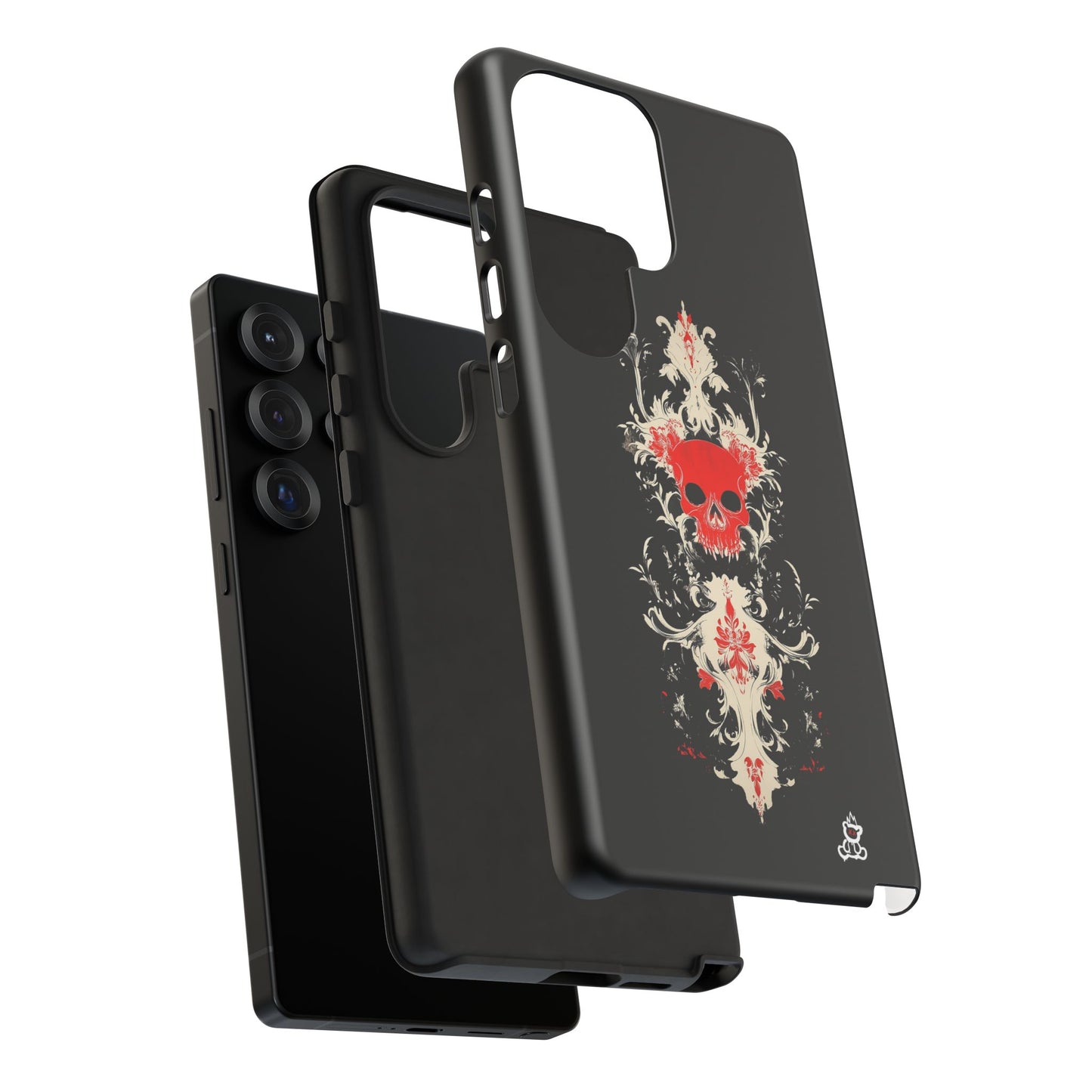 Tough Cases: Crimson Baroque Skull