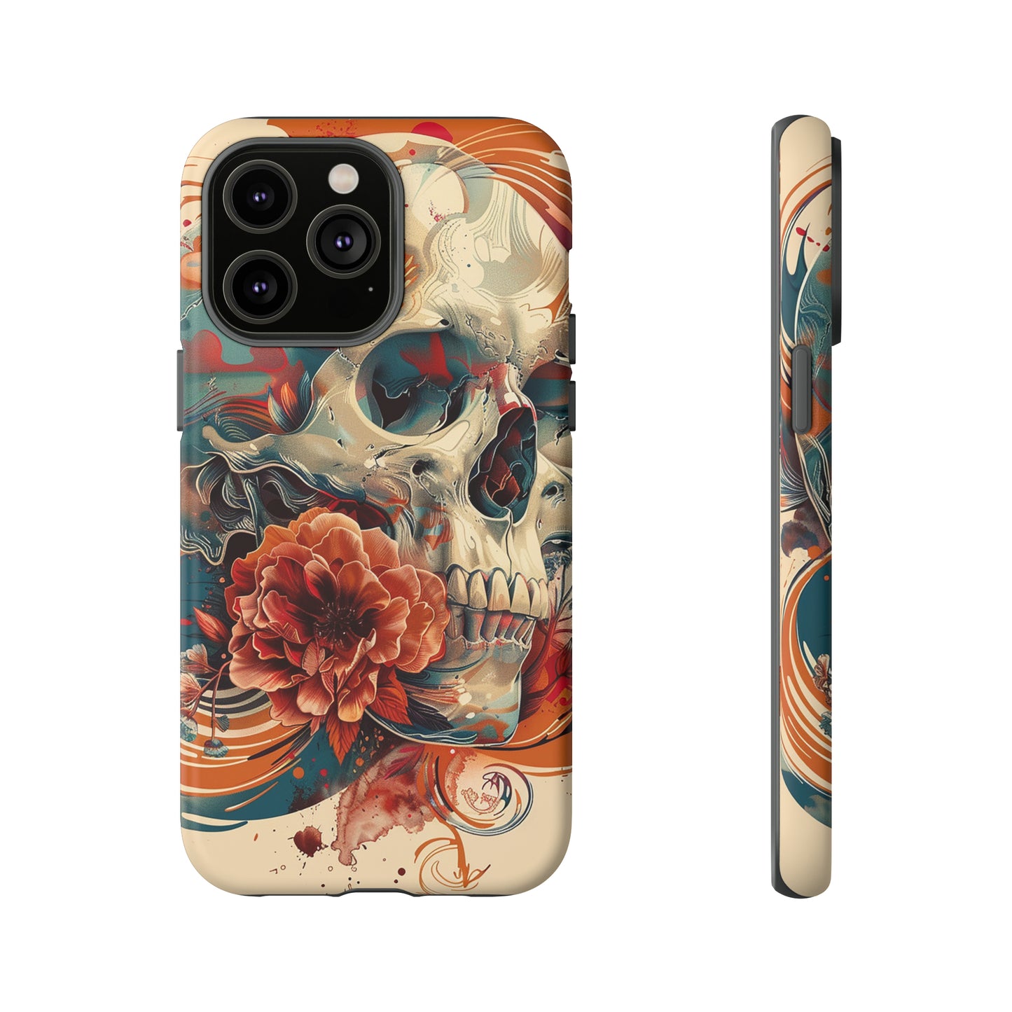 Tough Phone Case Skull 04