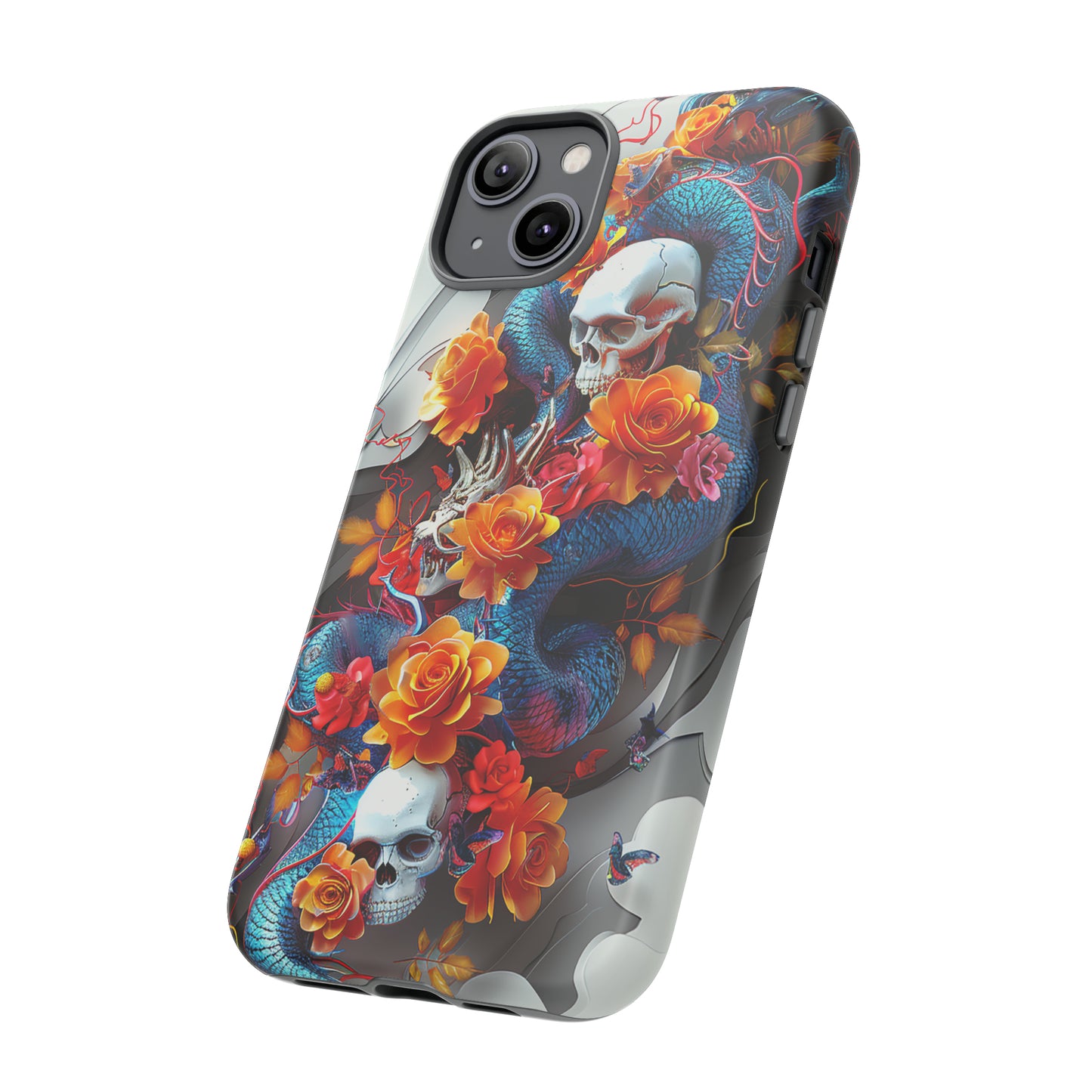 Tough Phone Case Skull 02