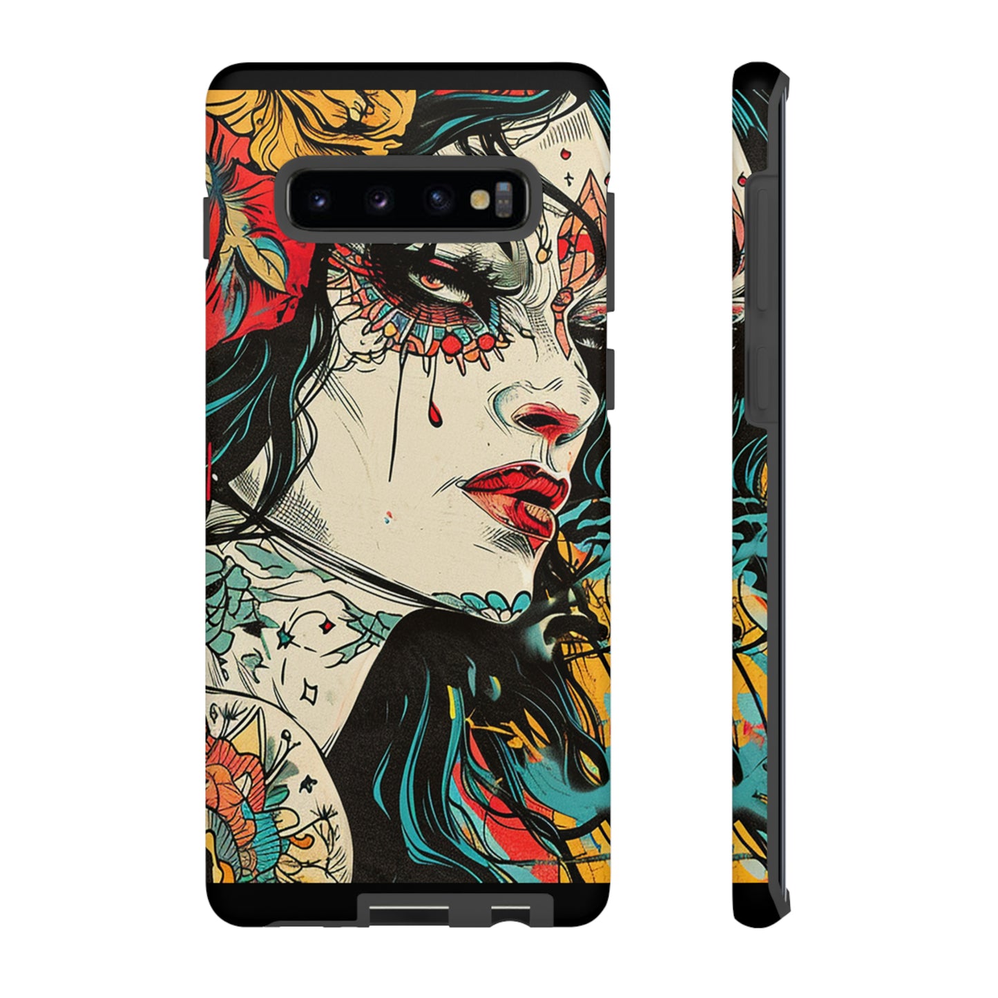 Tough Phone Case Lady 02