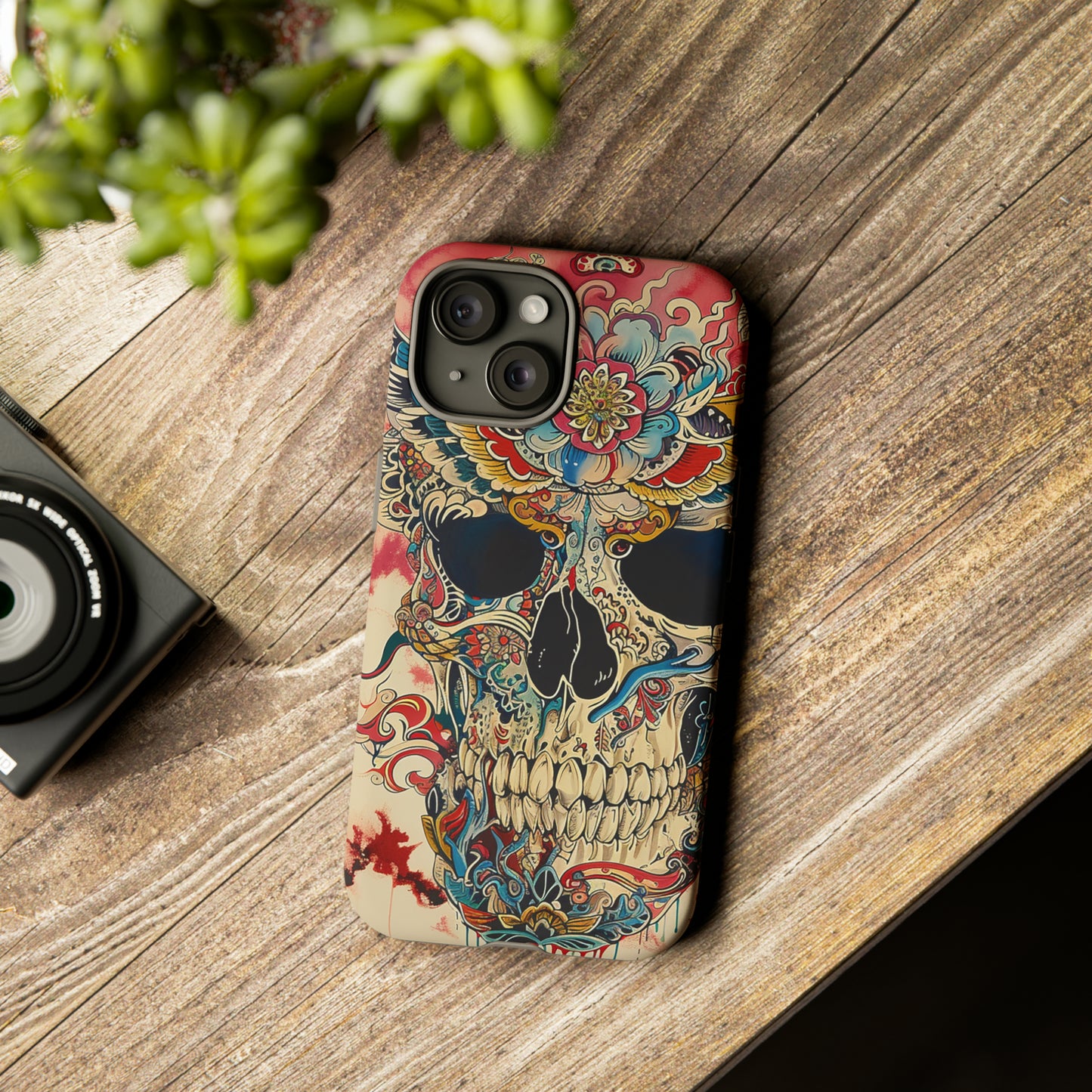 Tough Phone Case Skull 06