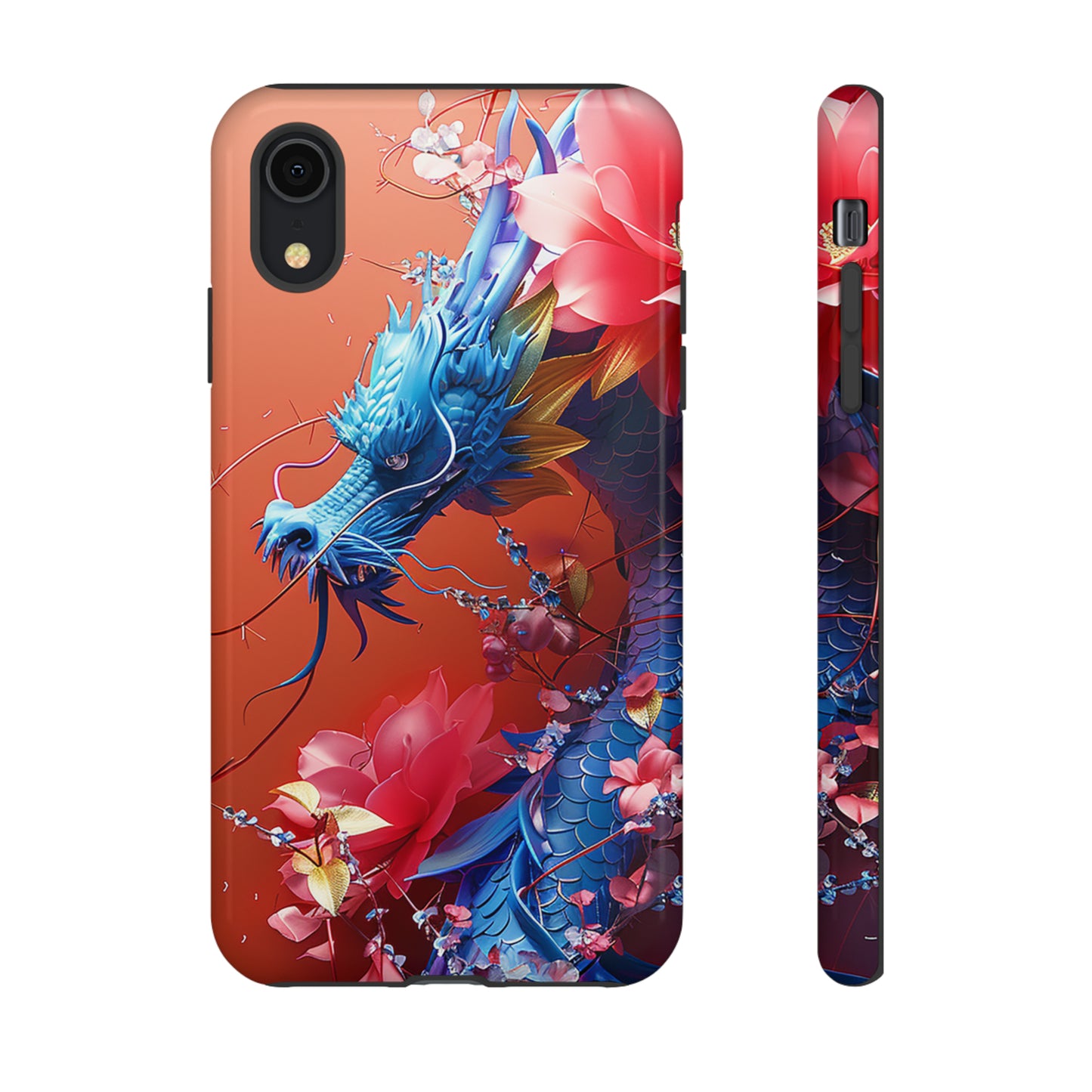 Tough Phone Cases Azure Serpent