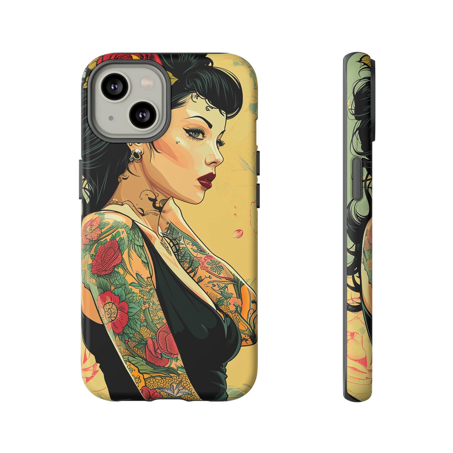 Tough Phone Case Lady 06