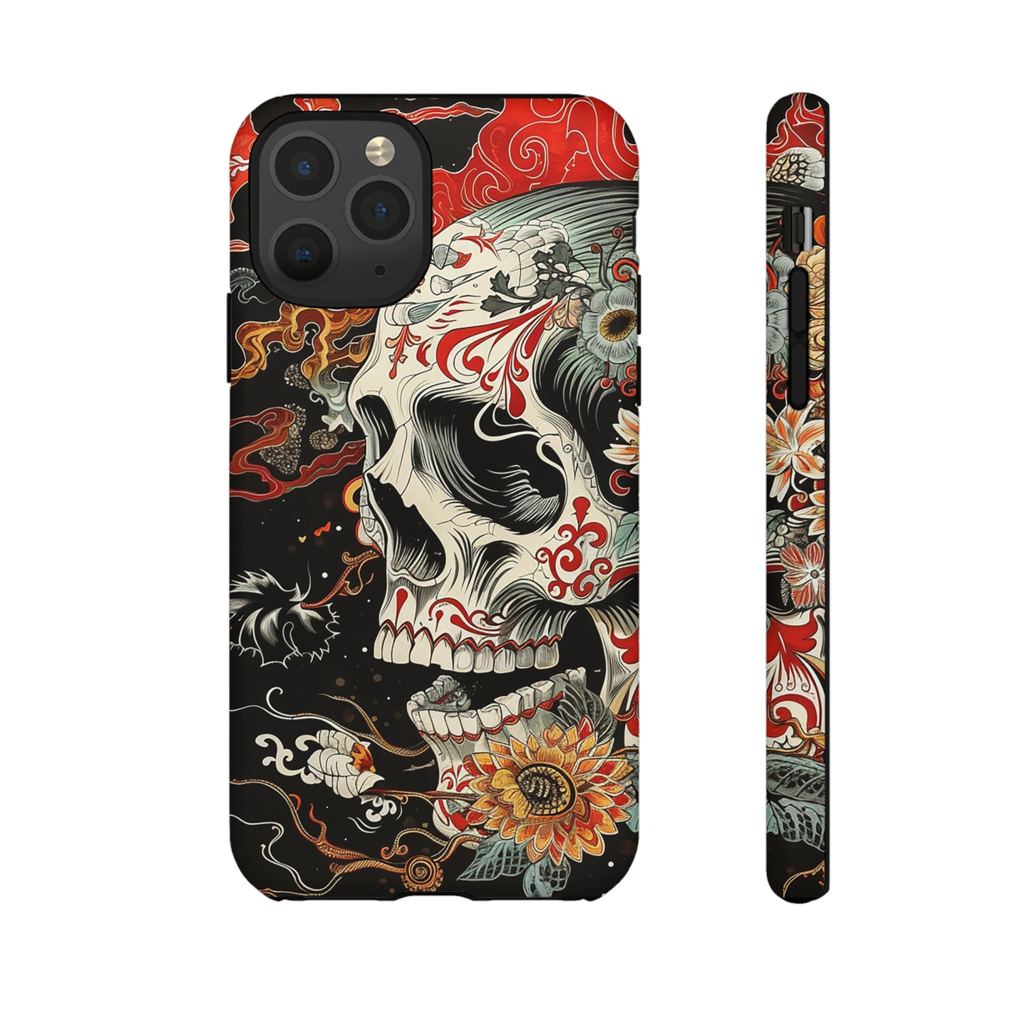 Tough Phone Case Skull 07