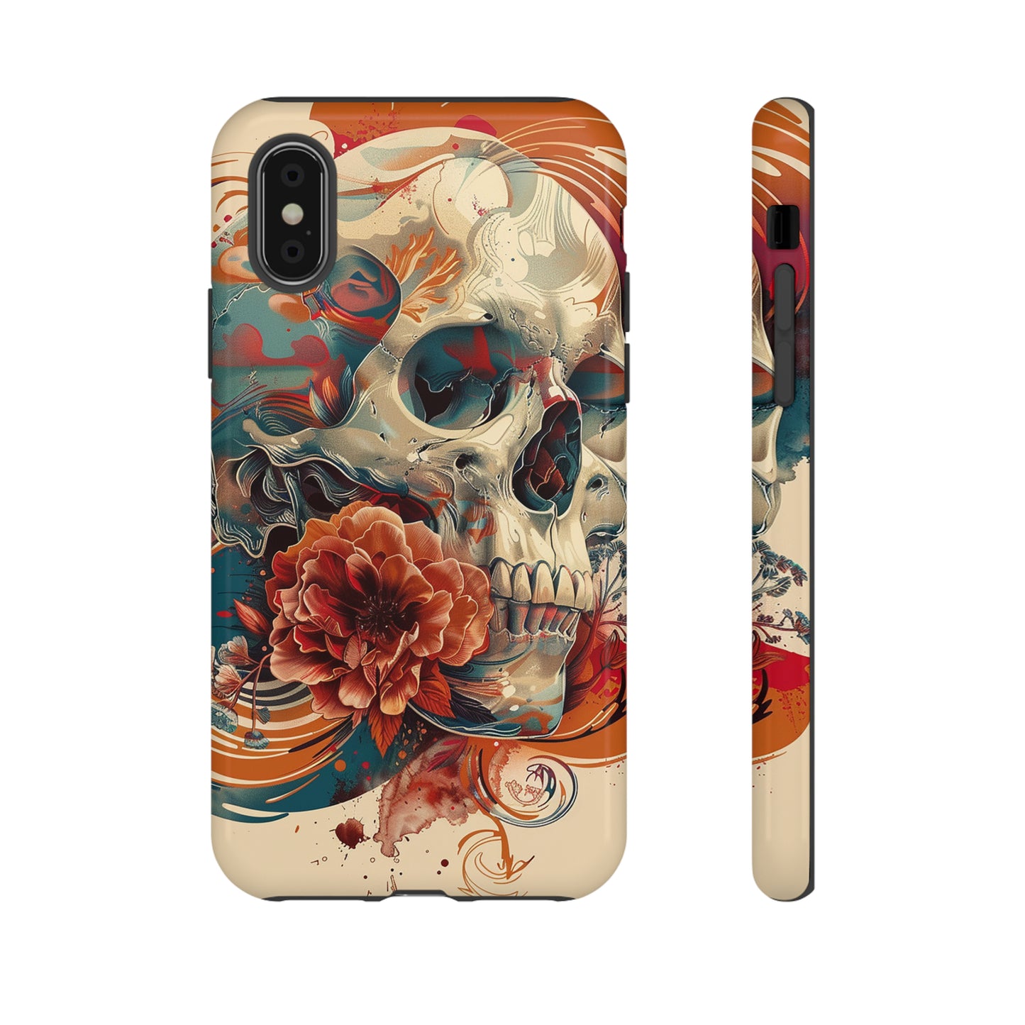 Tough Phone Case Skull 04