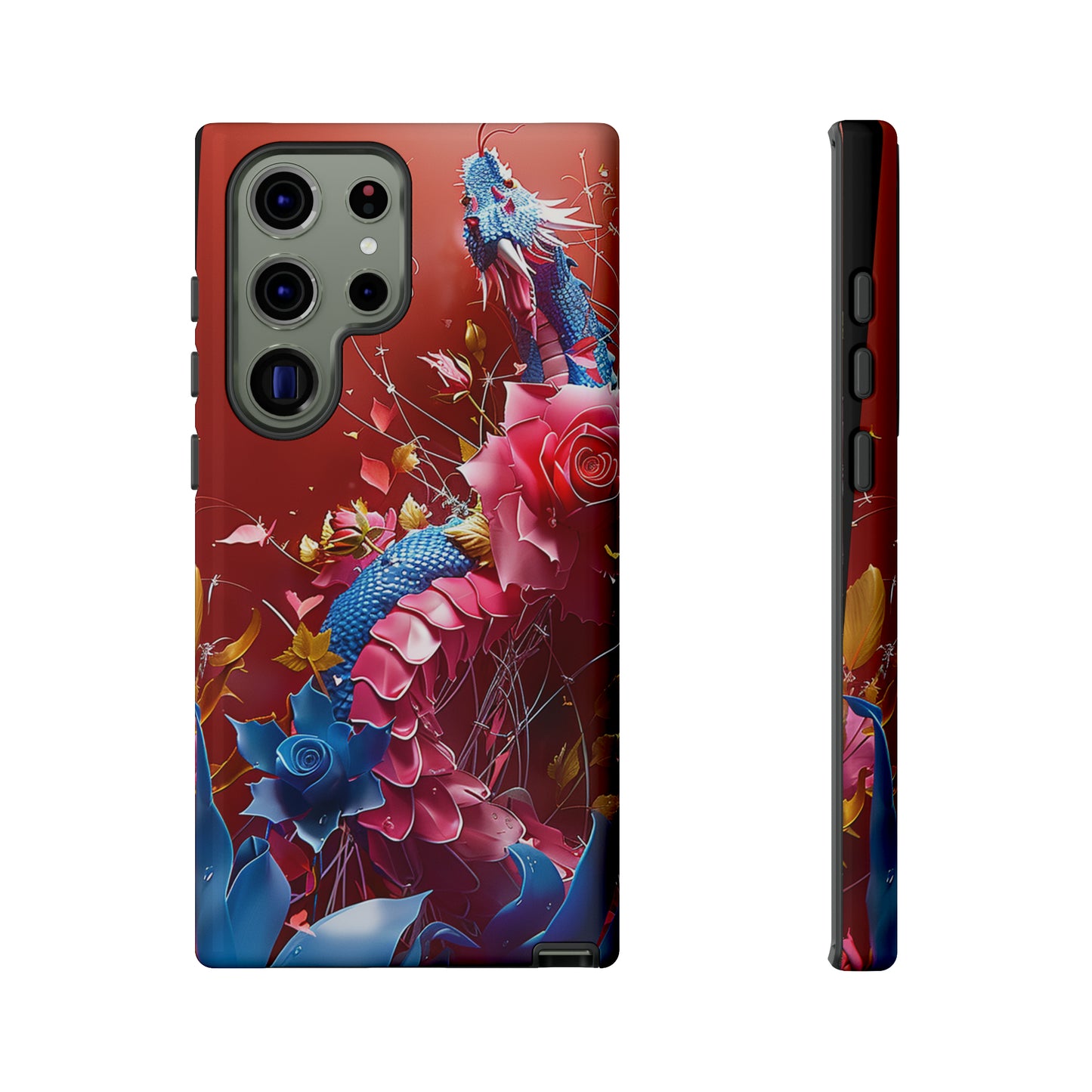 Tough Phone Cases Dragon's Blossom