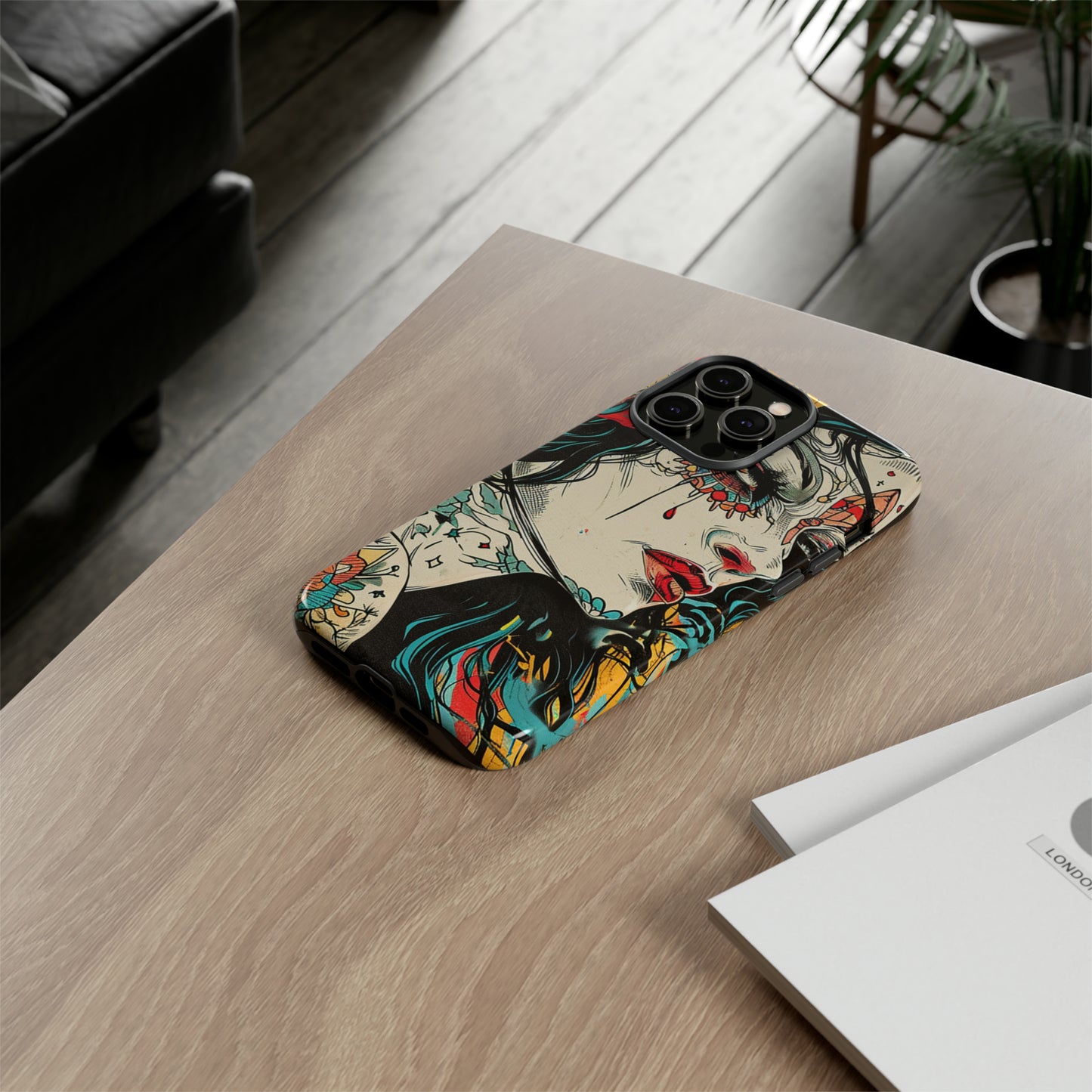 Tough Phone Case Lady 02