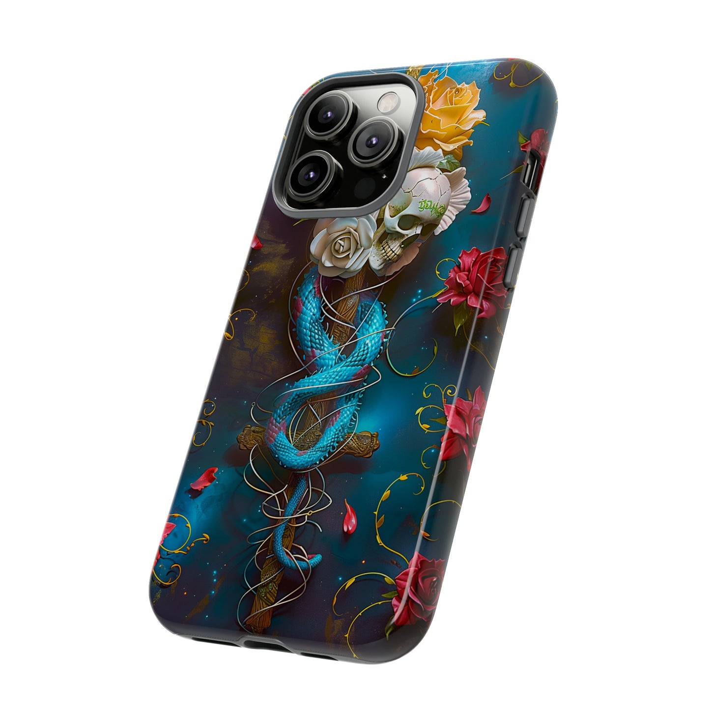 Tough Phone Cases Serpent & Roses