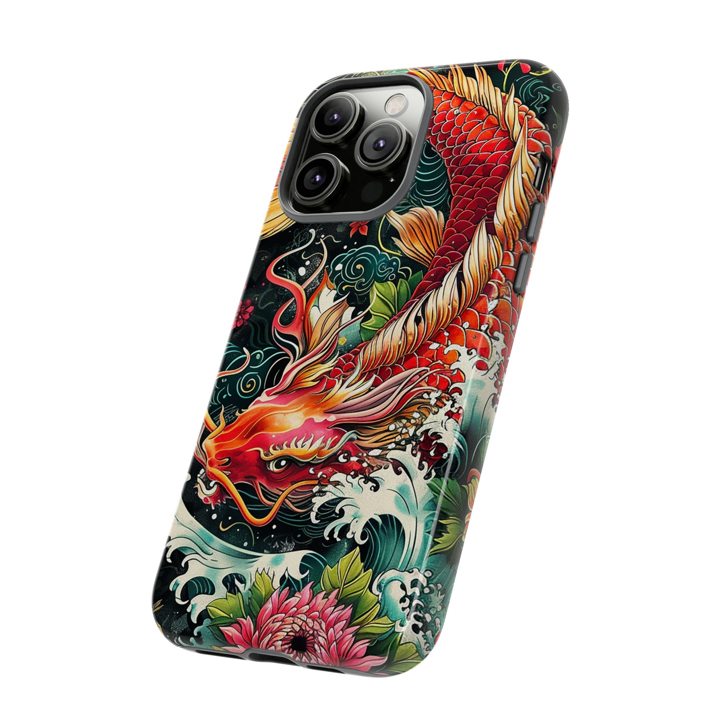 Tough Phone Case Japanese Koi Fish