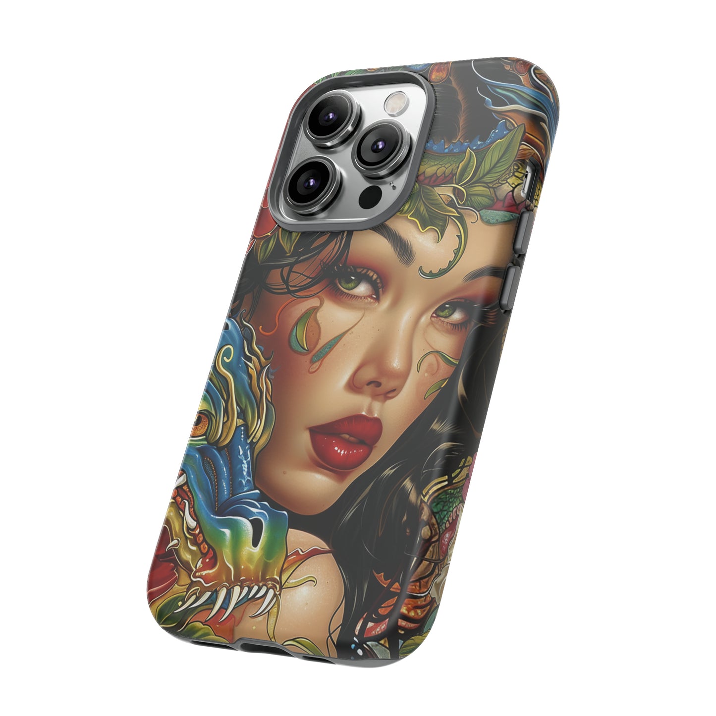 Tough Phone Case Lady 03