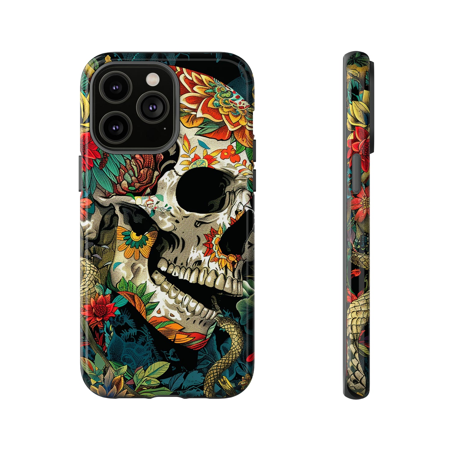 Tough Phone Case Skull 01