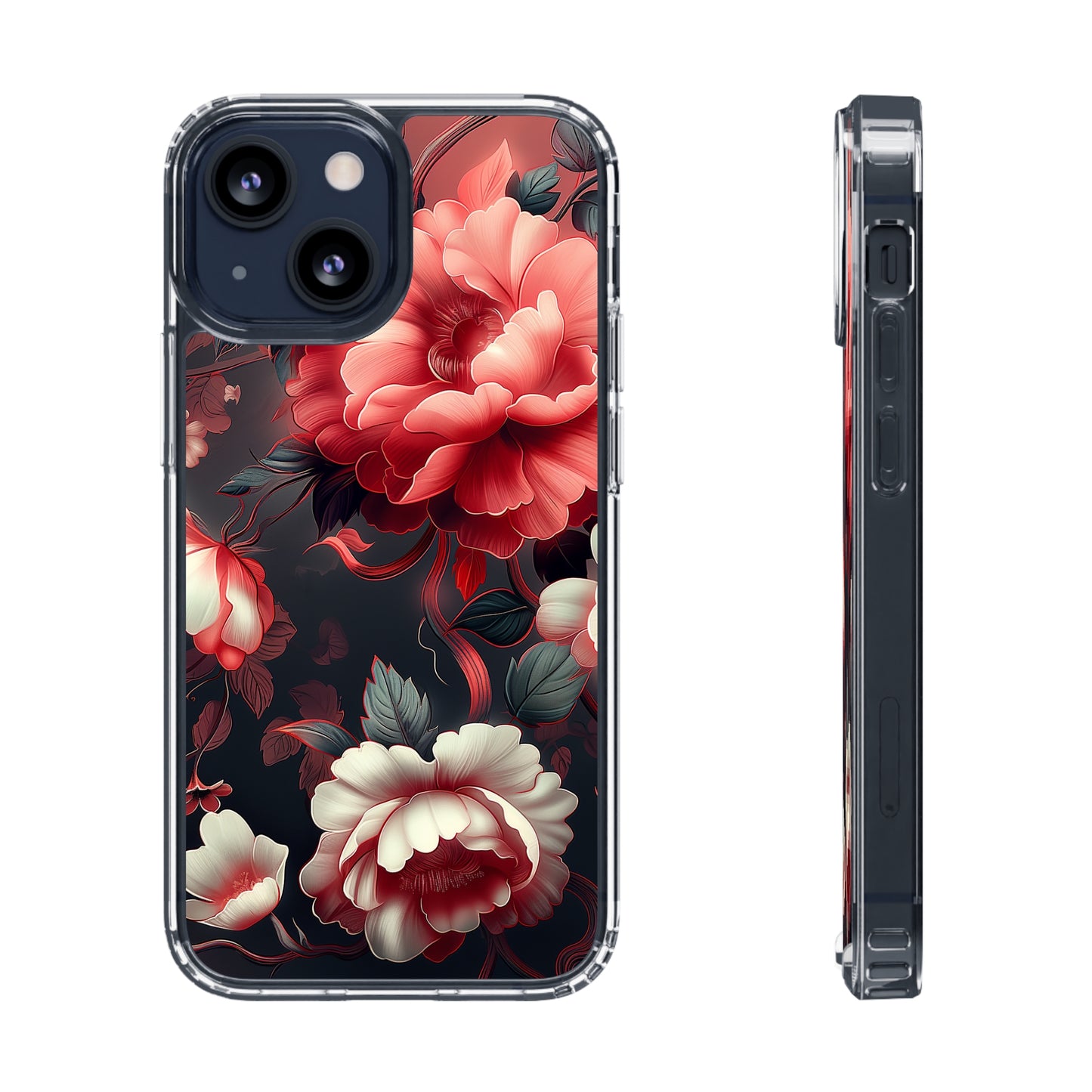 Clear Phone Cases Floral