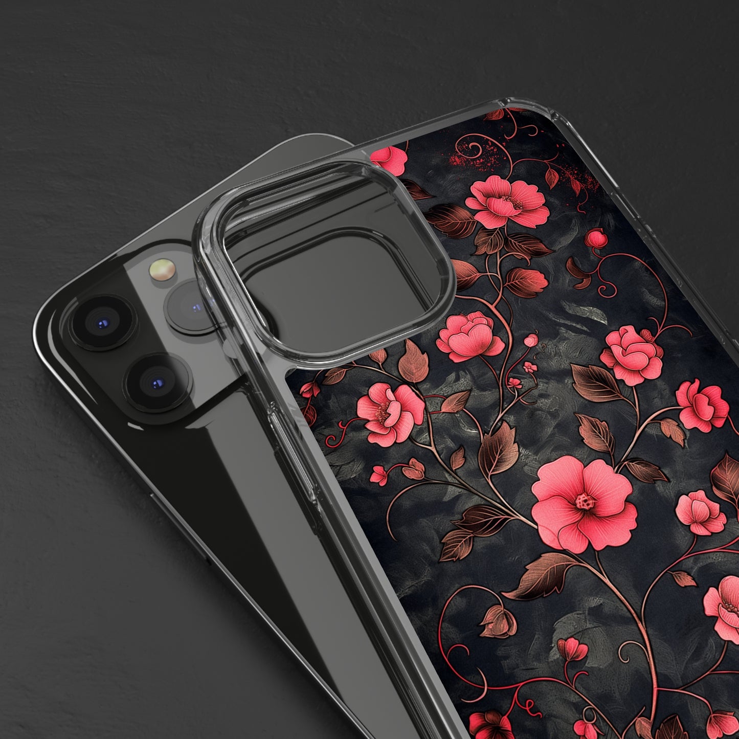 Clear Phone Cases Floral Art