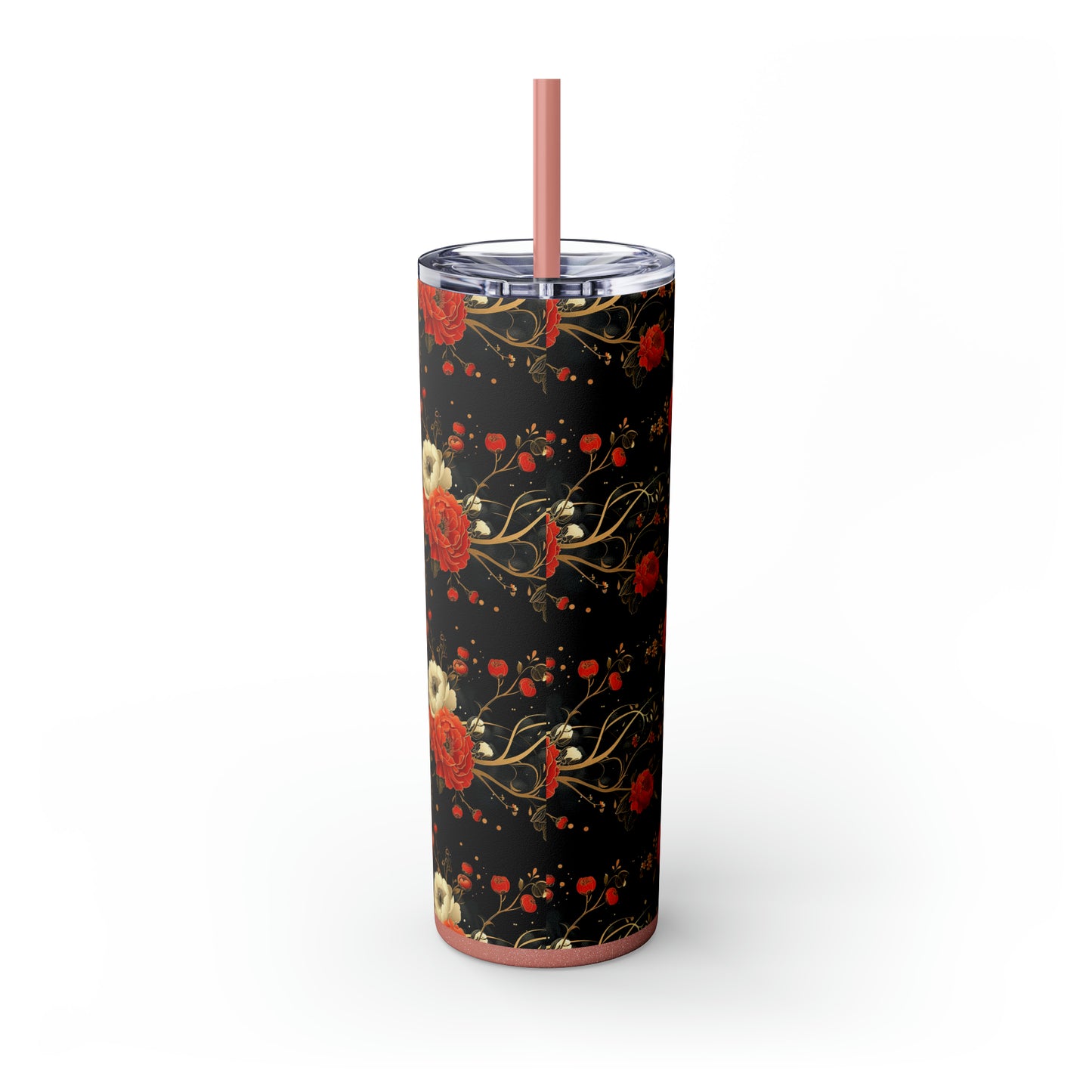 Skinny Tumbler with Straw, 20oz