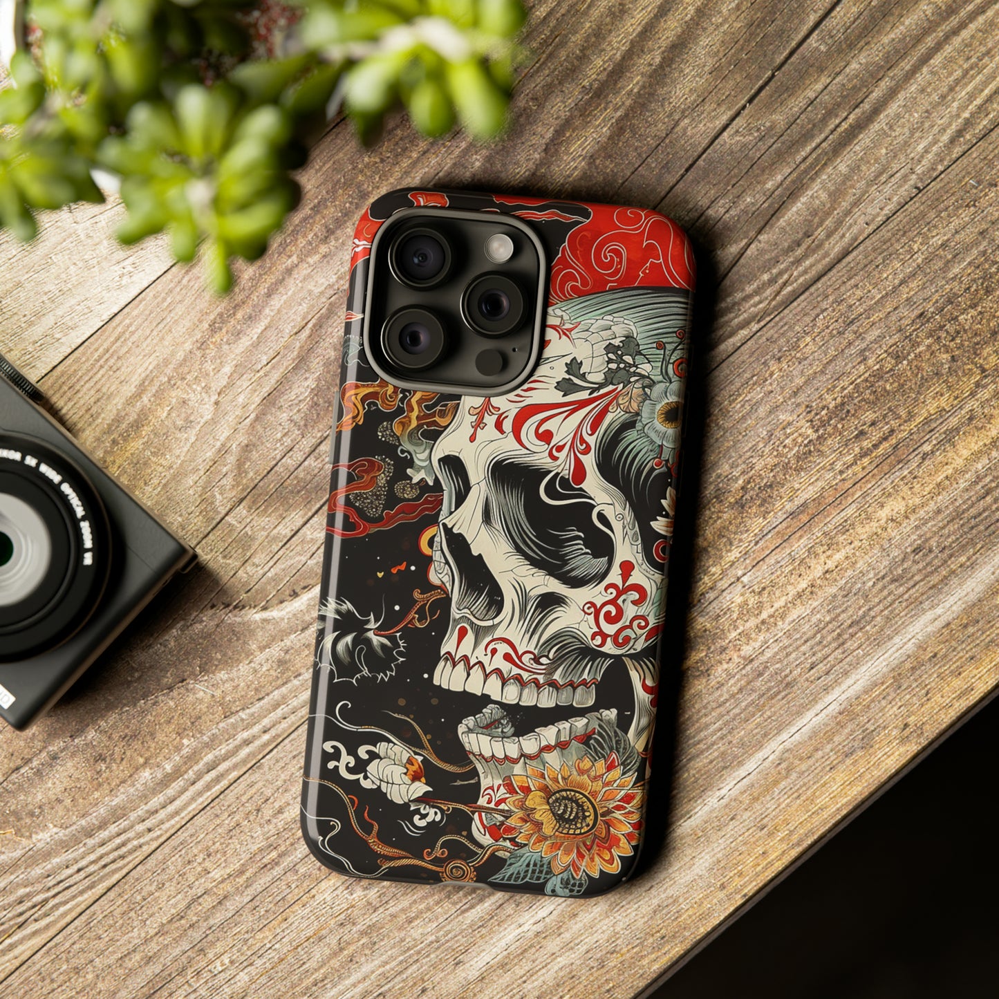 Tough Phone Case Skull 07