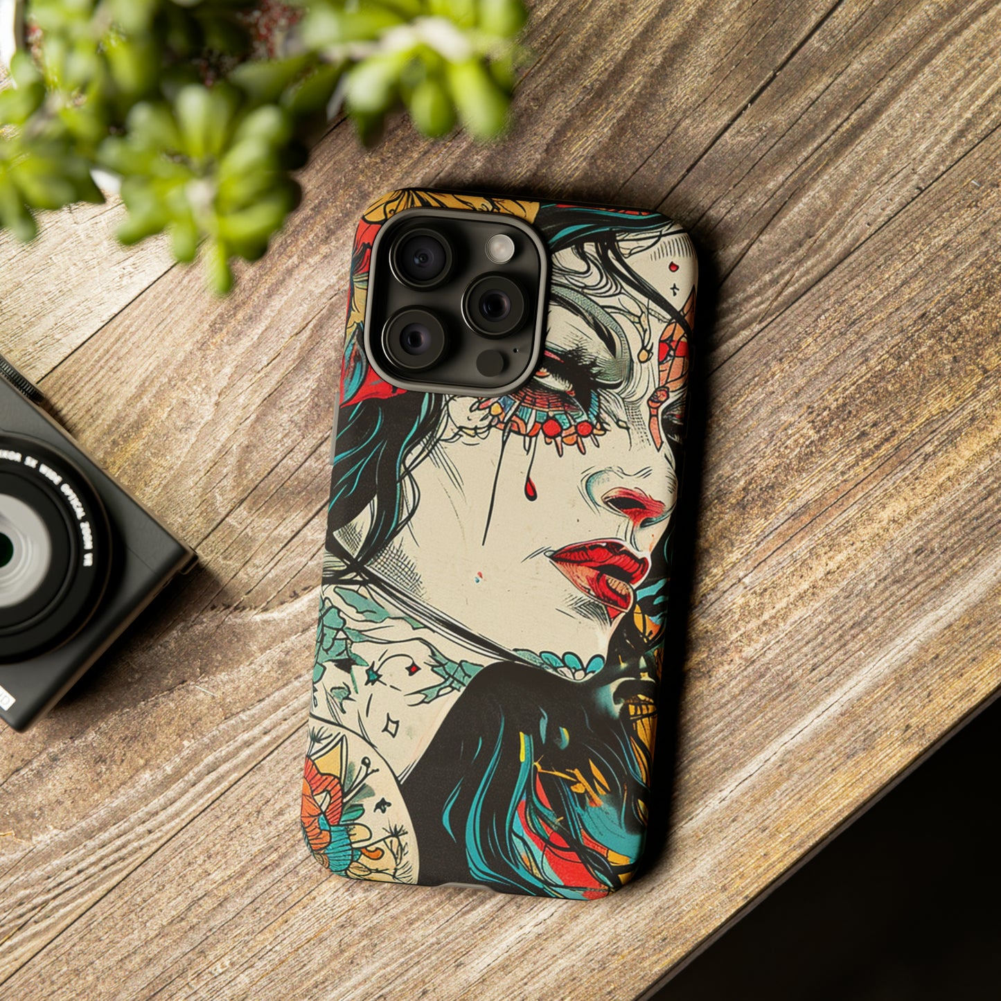 Tough Phone Case Lady 02