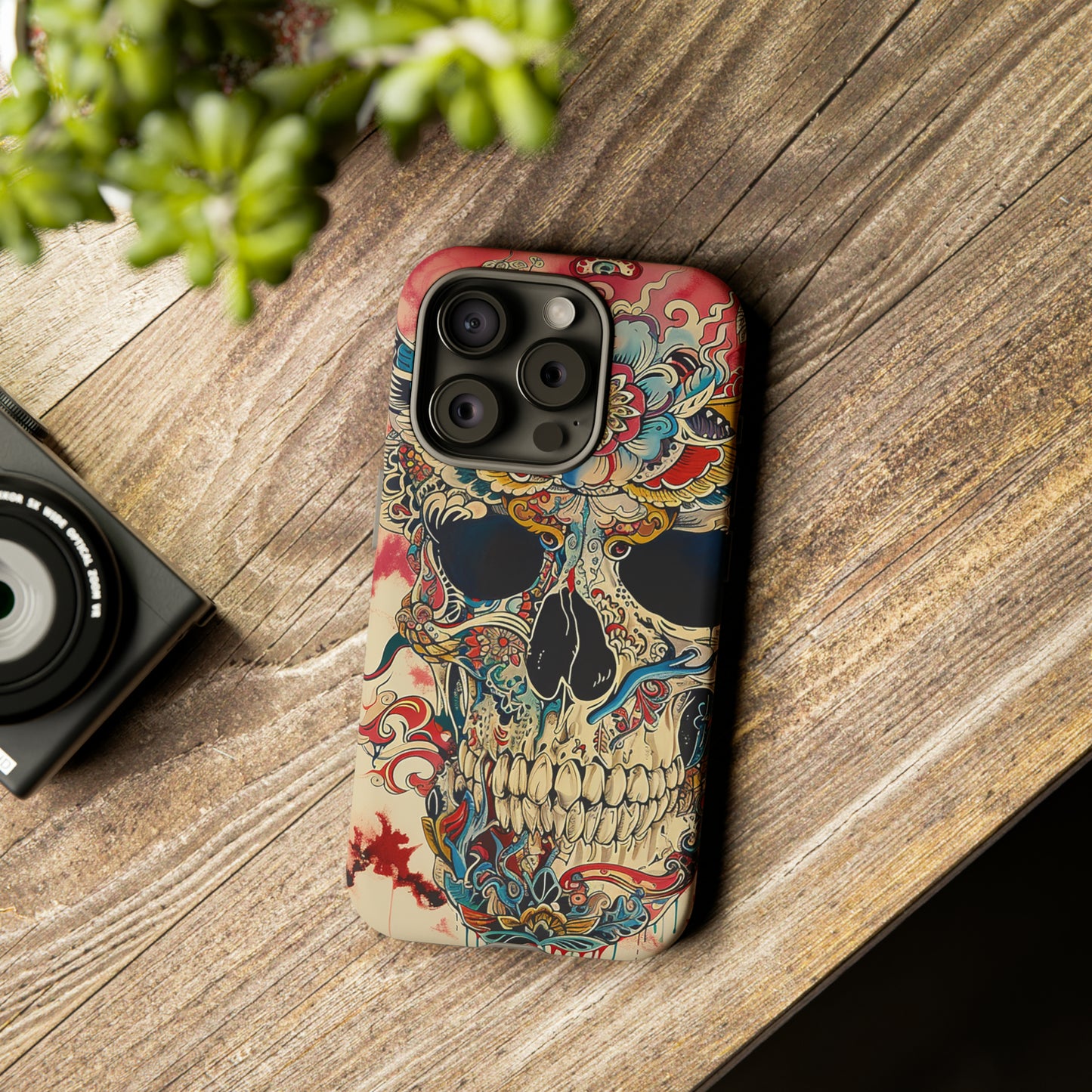 Tough Phone Case Skull 06