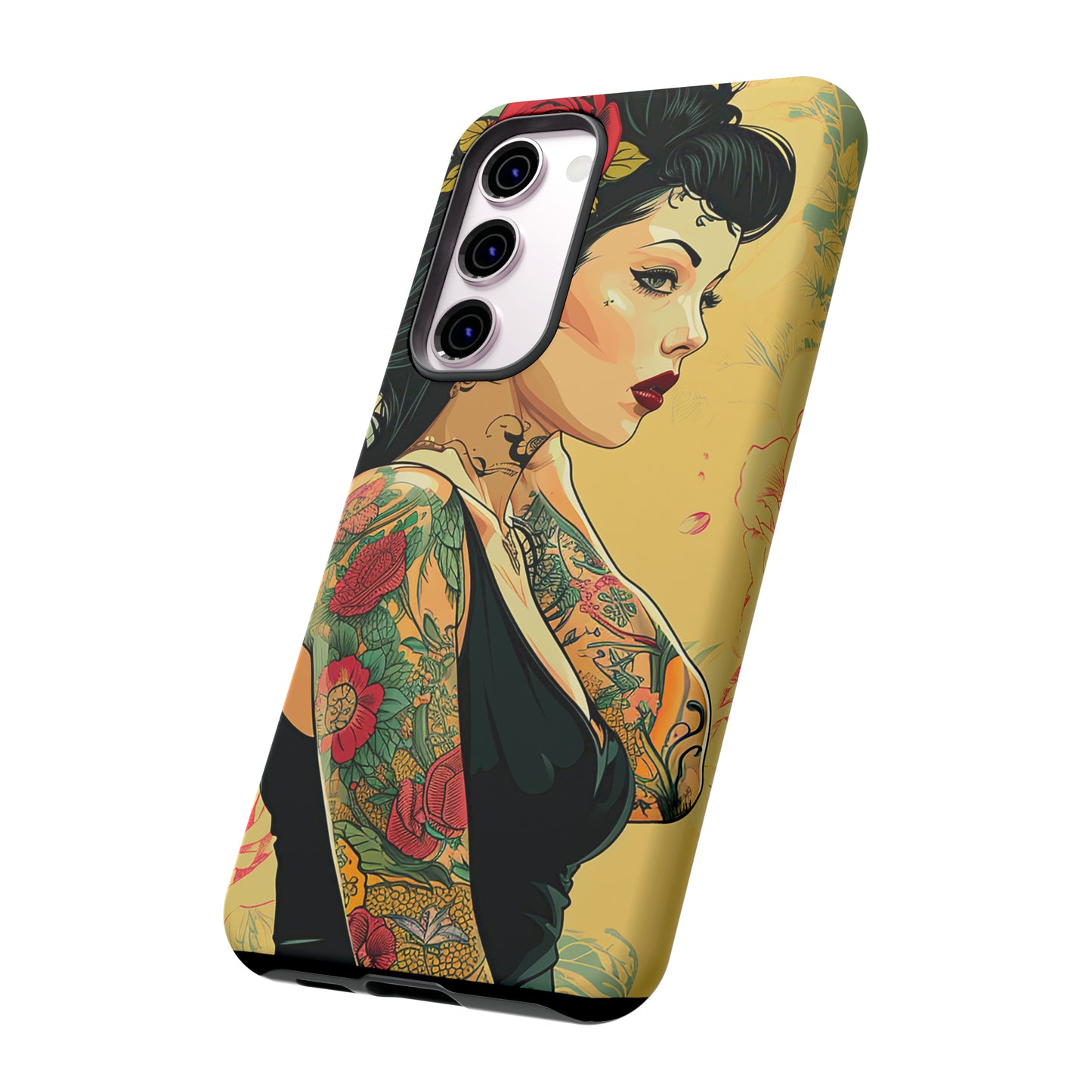 Tough Phone Case Lady 06