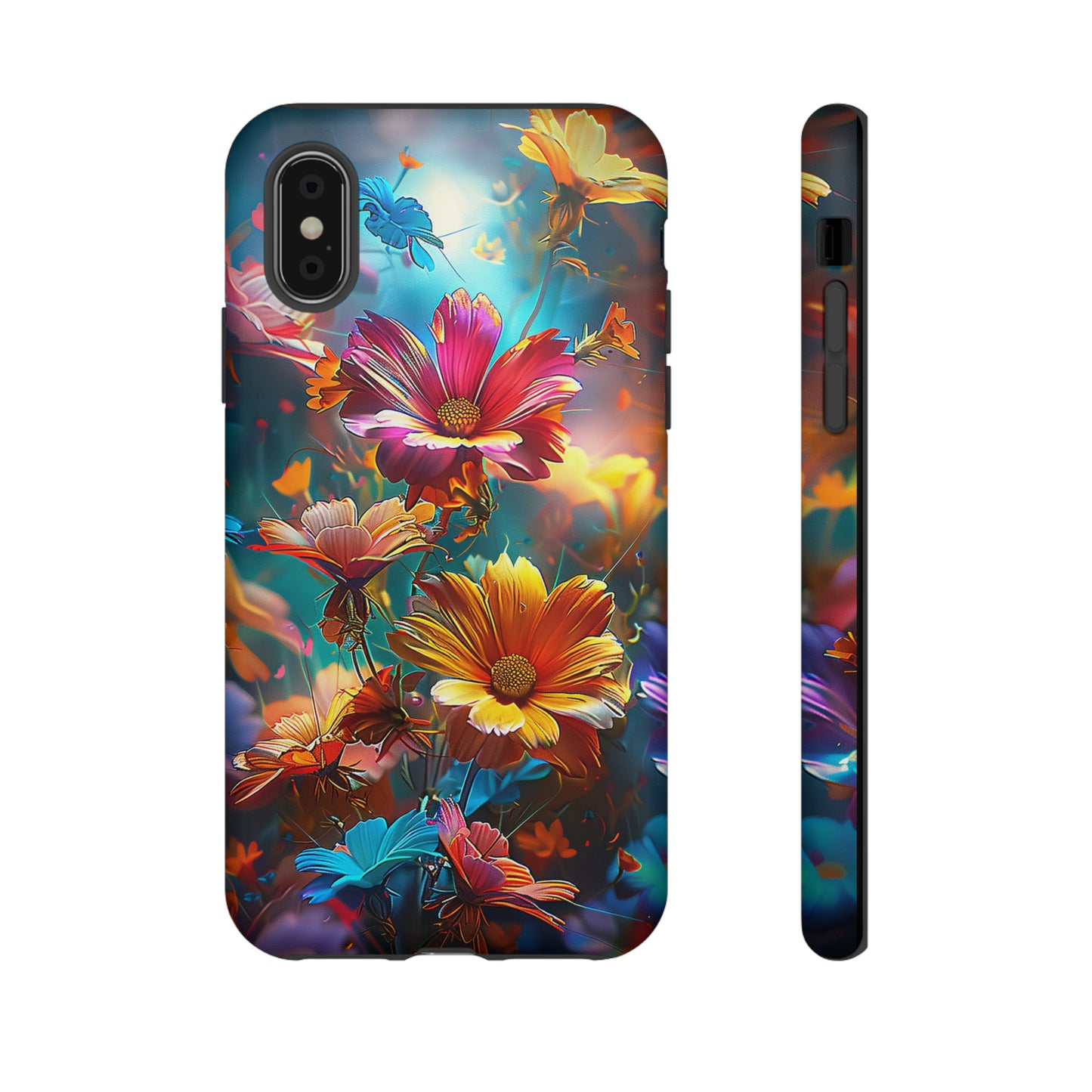 Tough Phone Case Flower 01