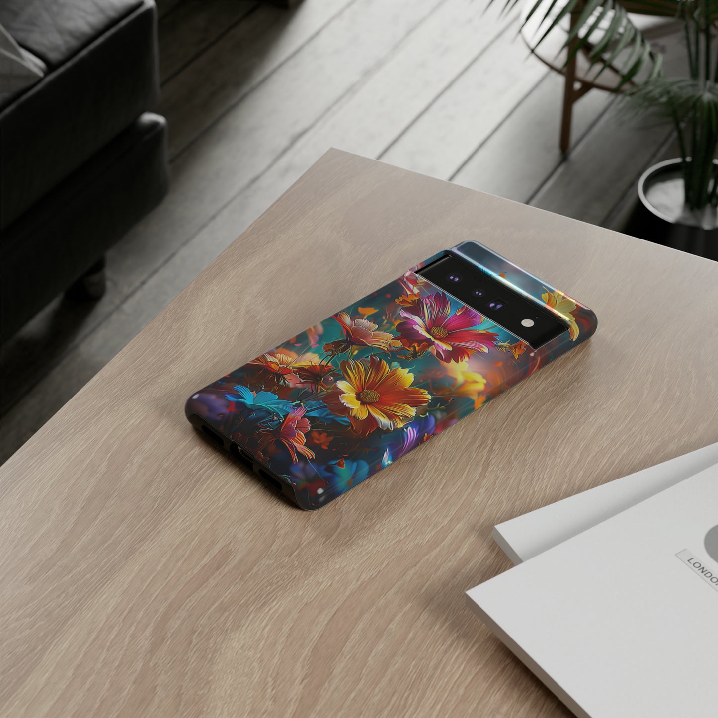 Tough Phone Case Flower 01