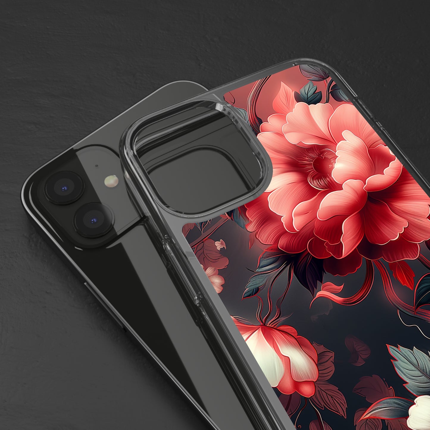 Clear Phone Cases Floral