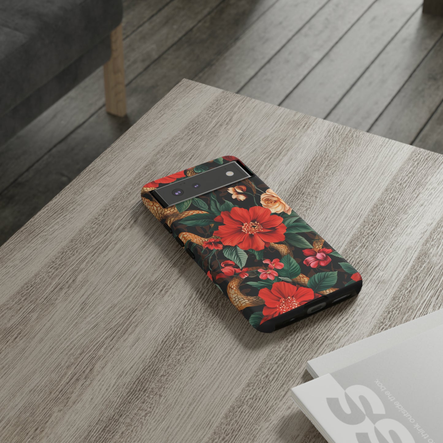 Tough Phone Case Flower 03