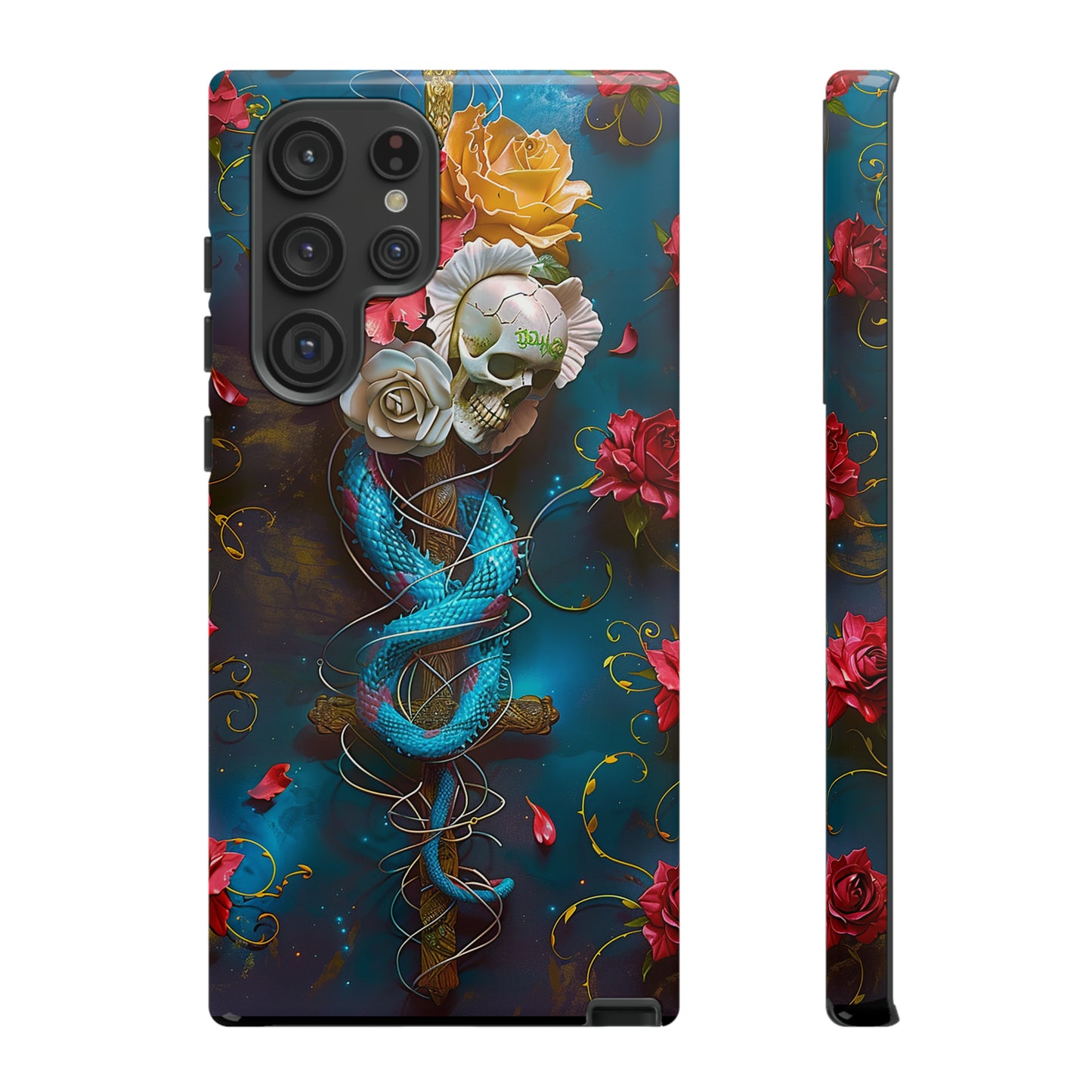 Tough Phone Cases Serpent & Roses