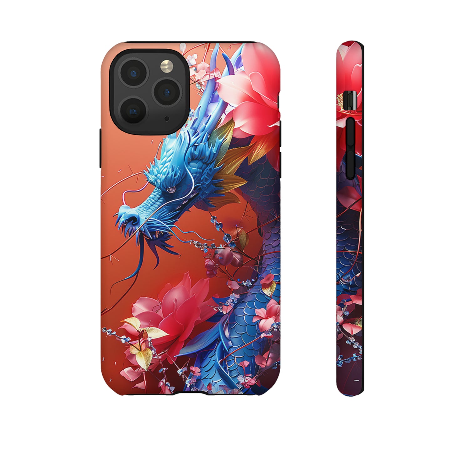 Tough Phone Cases Azure Serpent