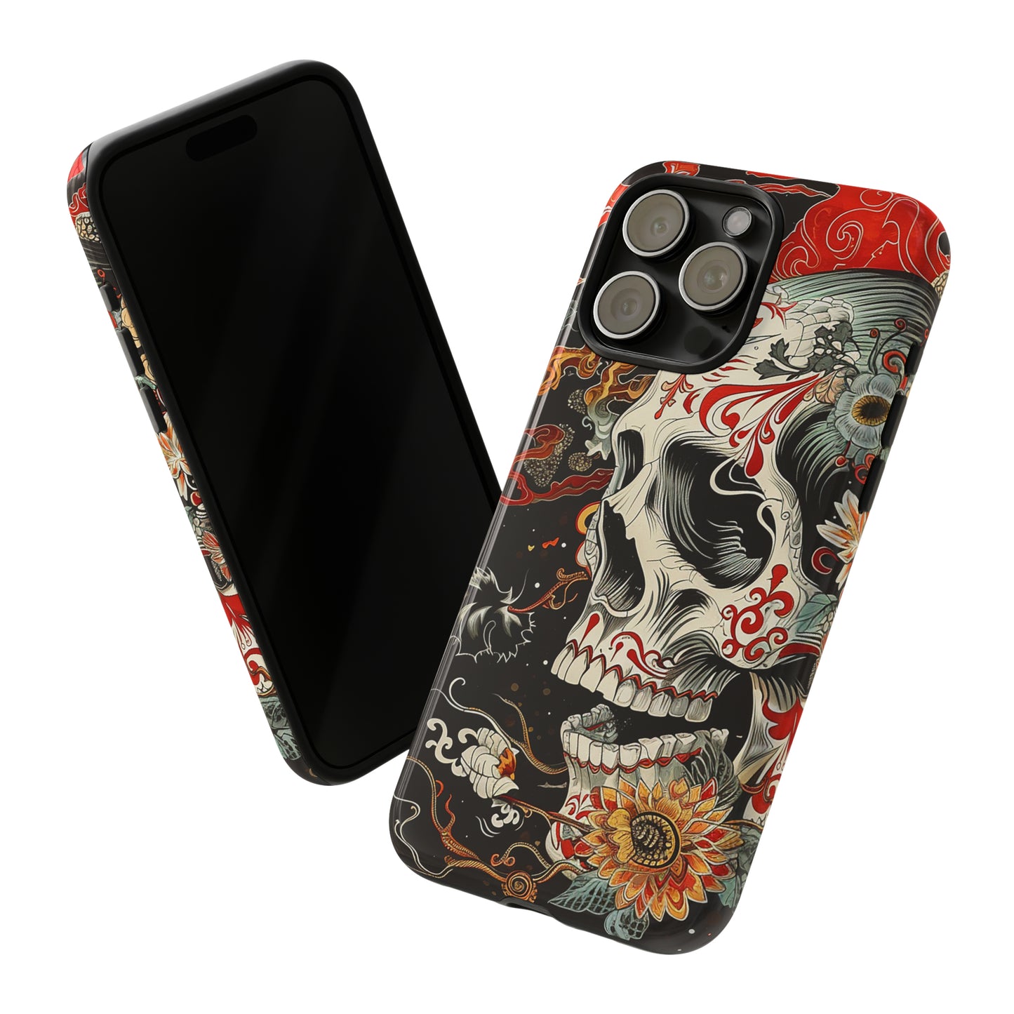 Tough Phone Case Skull 07