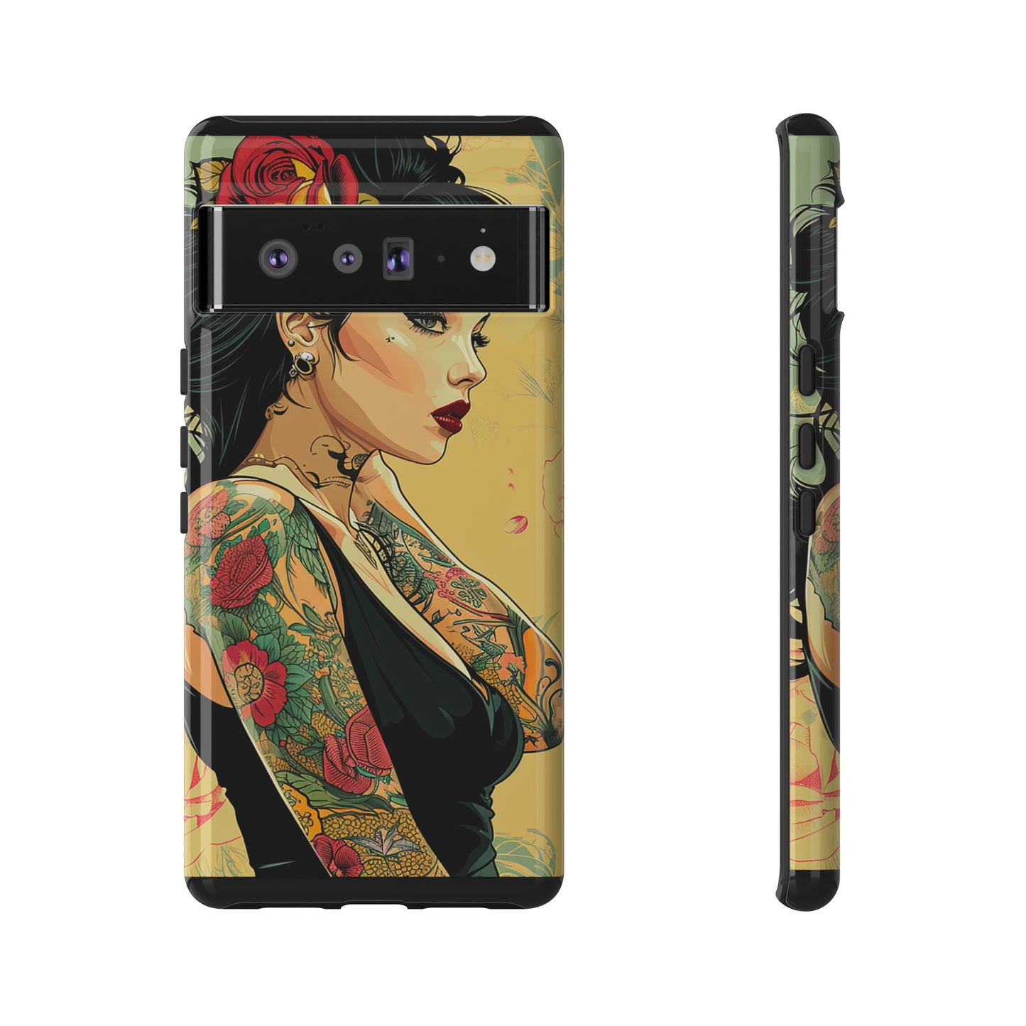 Tough Phone Case Lady 06