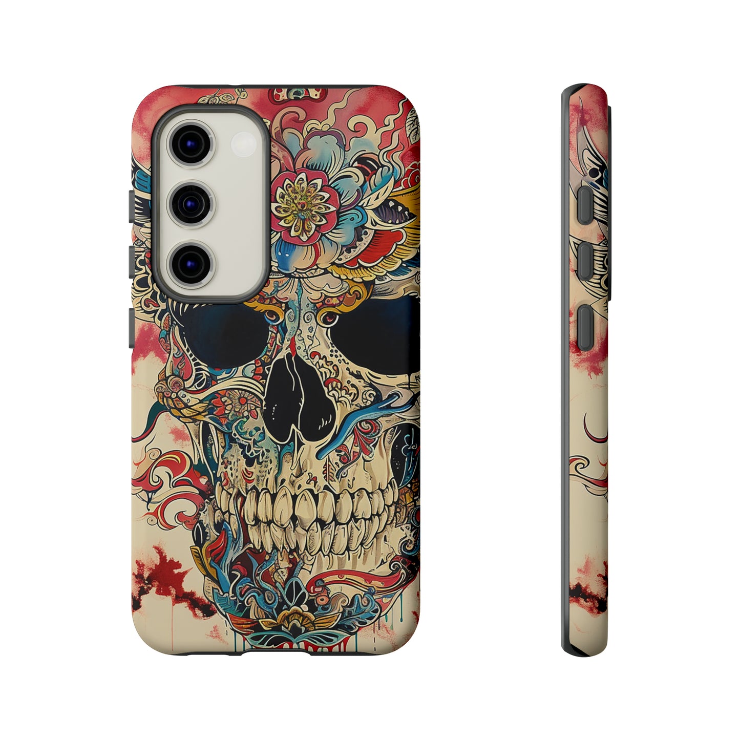 Tough Phone Case Skull 06