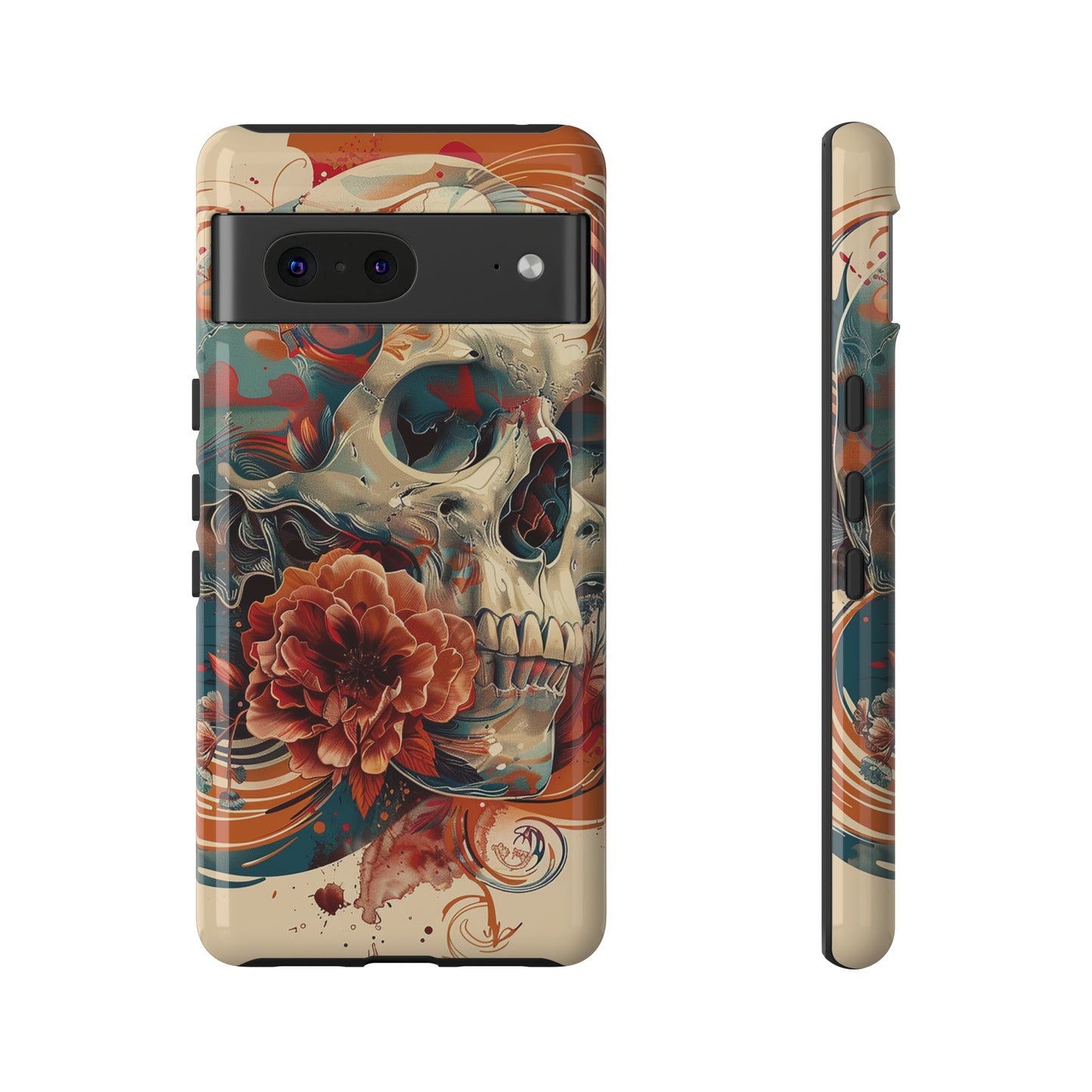 Tough Phone Case Skull 04