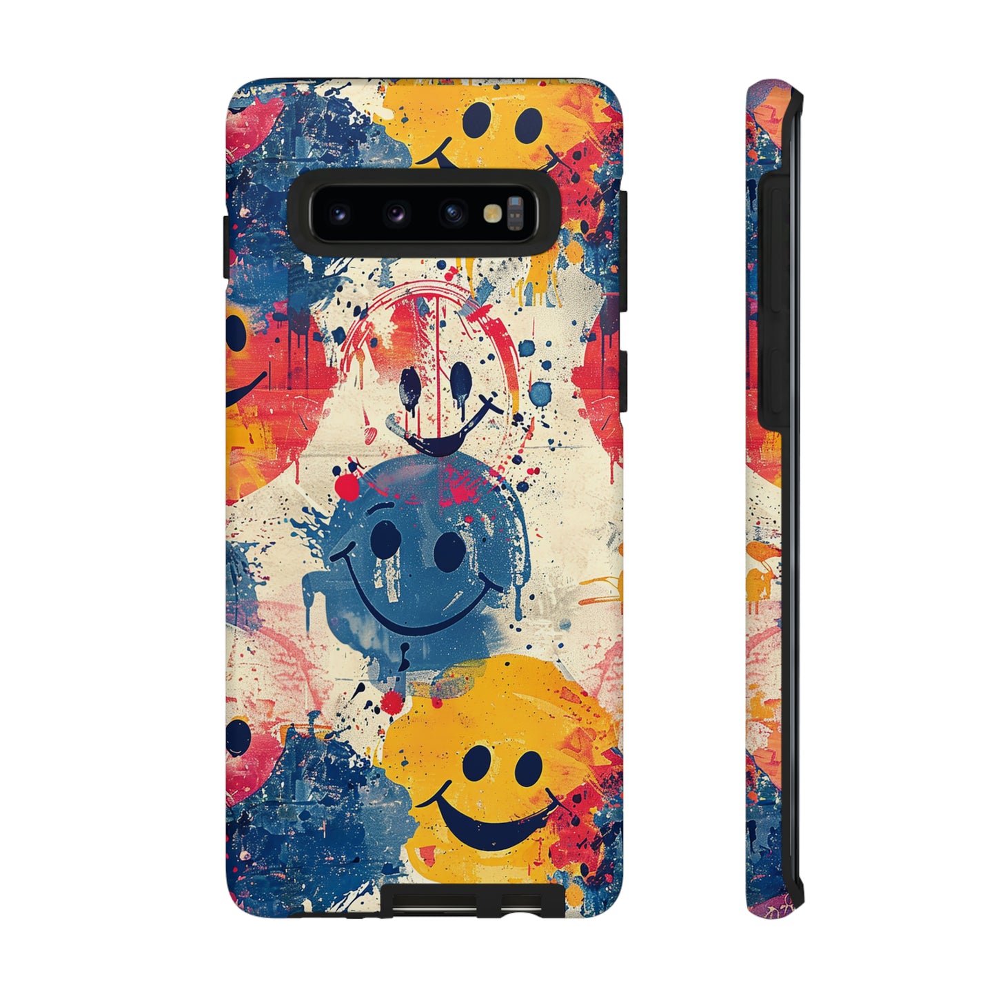 Tough Phone Case Happy Face