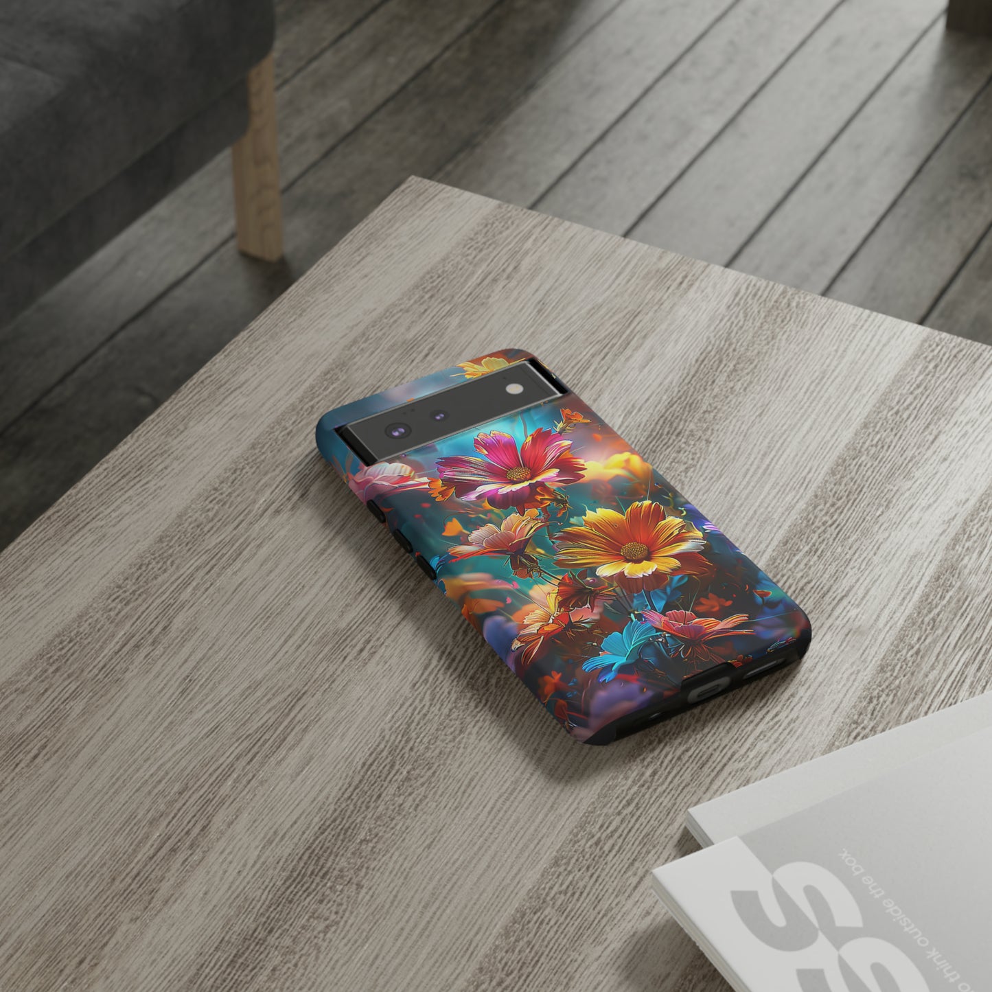 Tough Phone Case Flower 01