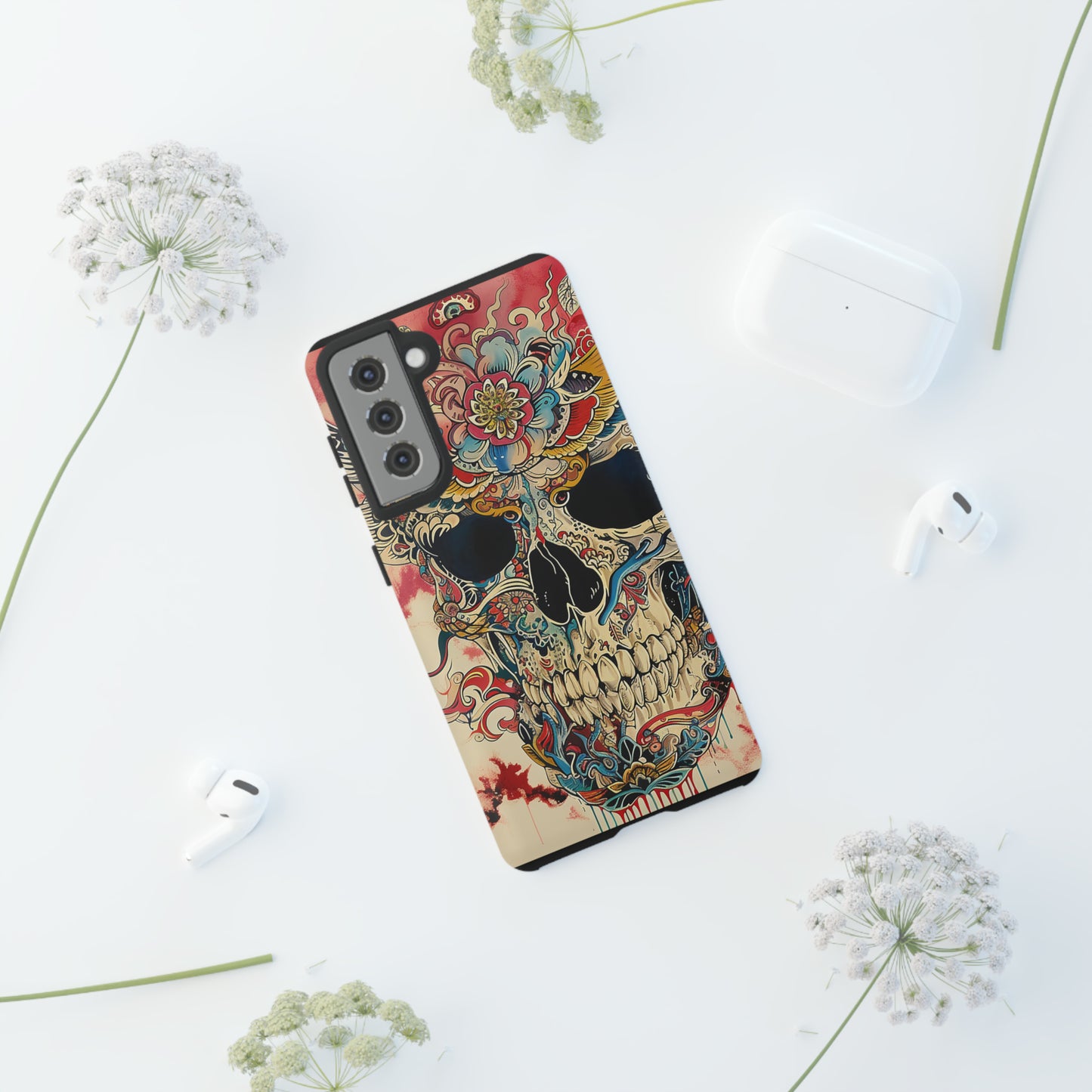 Tough Phone Case Skull 06