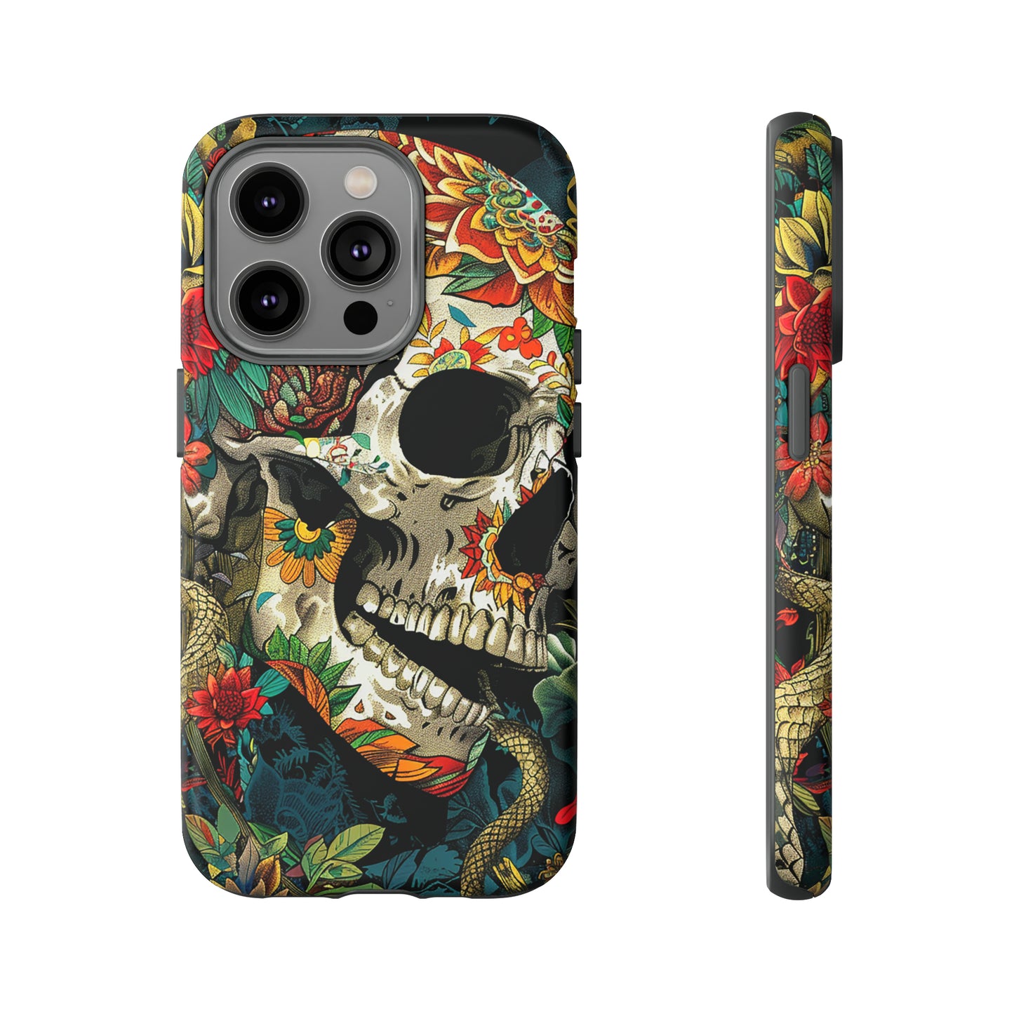 Tough Phone Case Skull 01