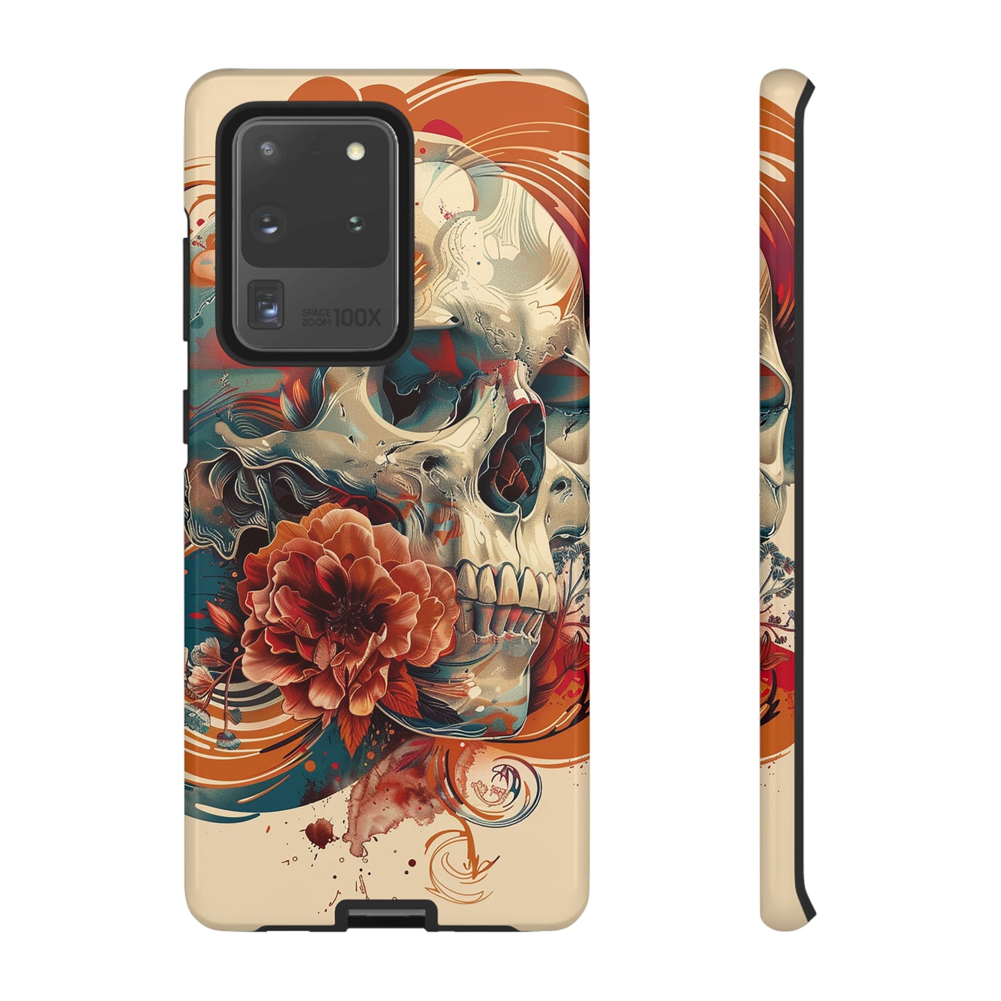 Tough Phone Case Skull 04