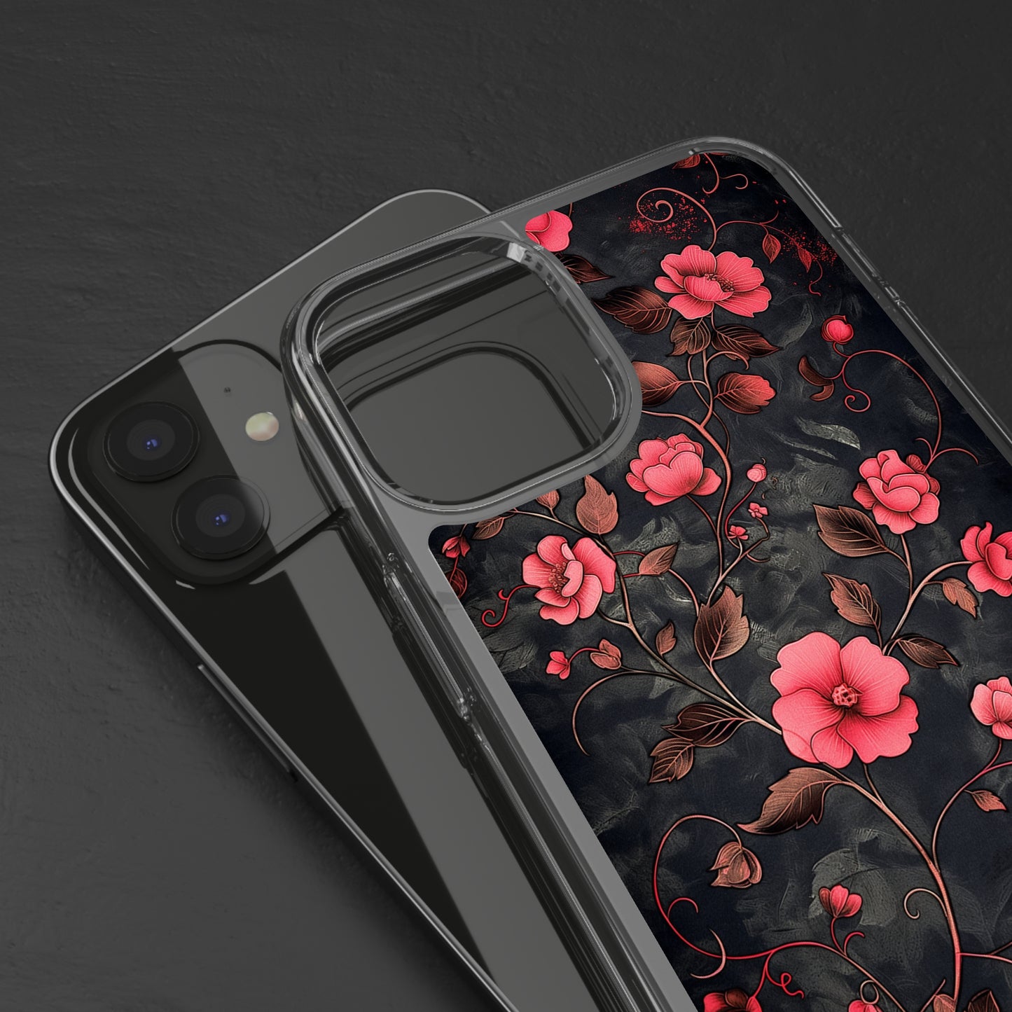 Clear Phone Cases Floral Art