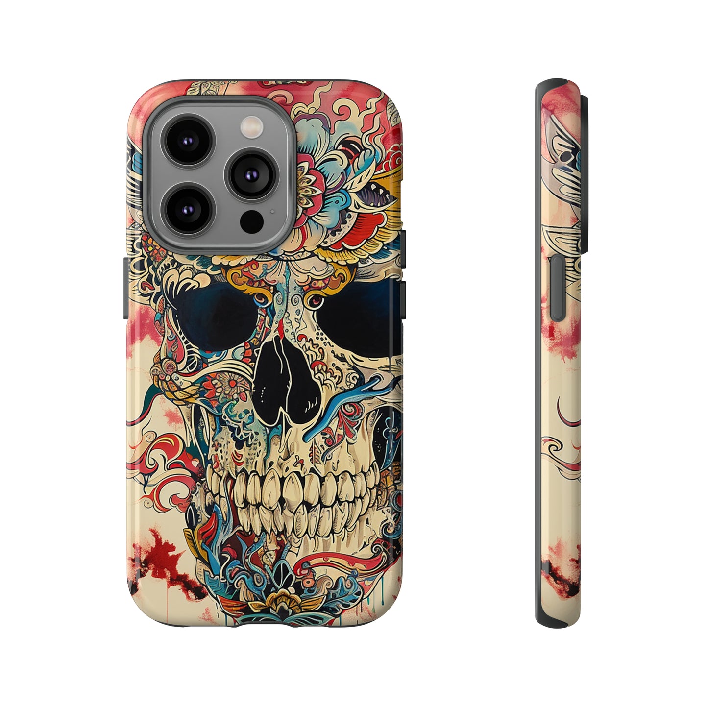 Tough Phone Case Skull 06