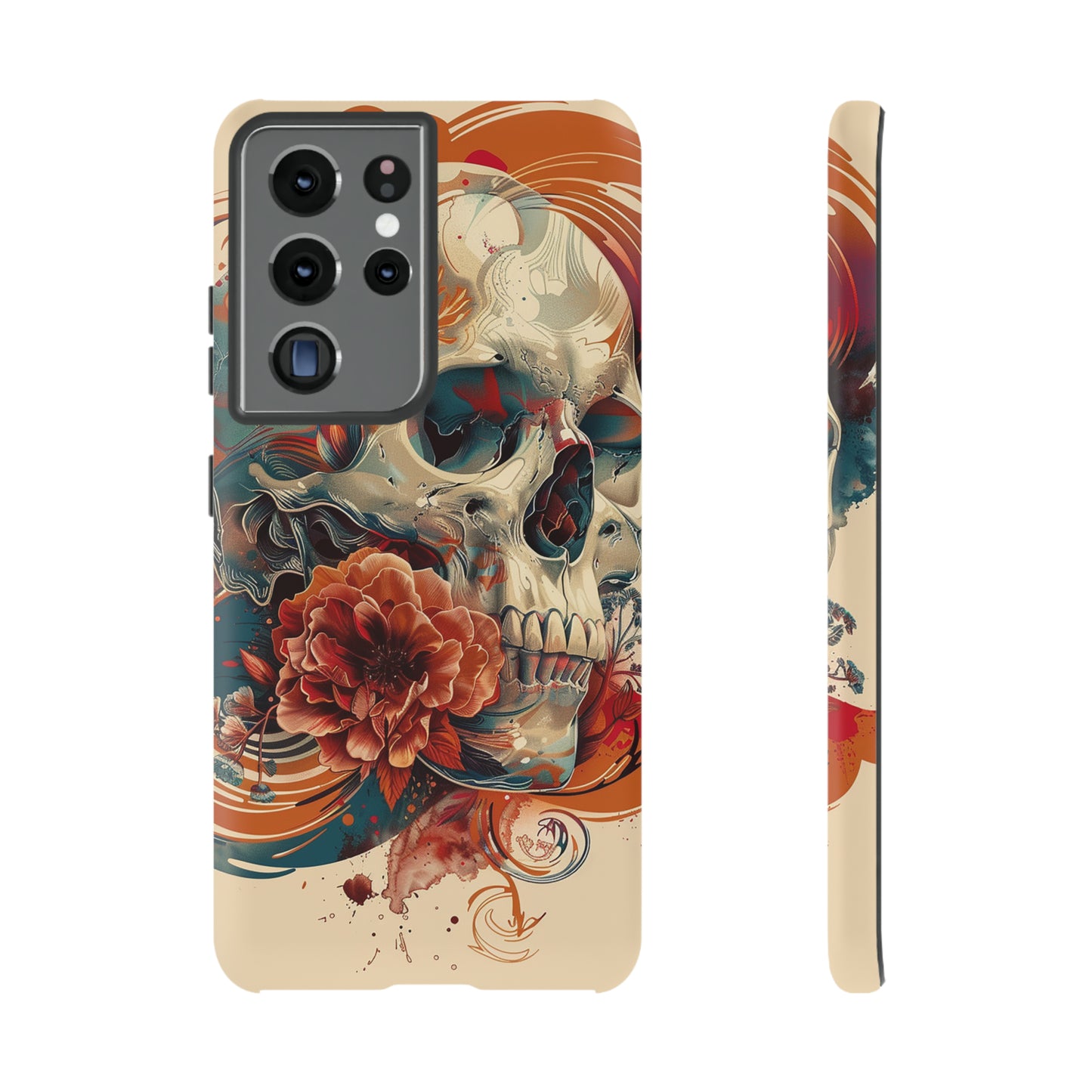 Tough Phone Case Skull 04